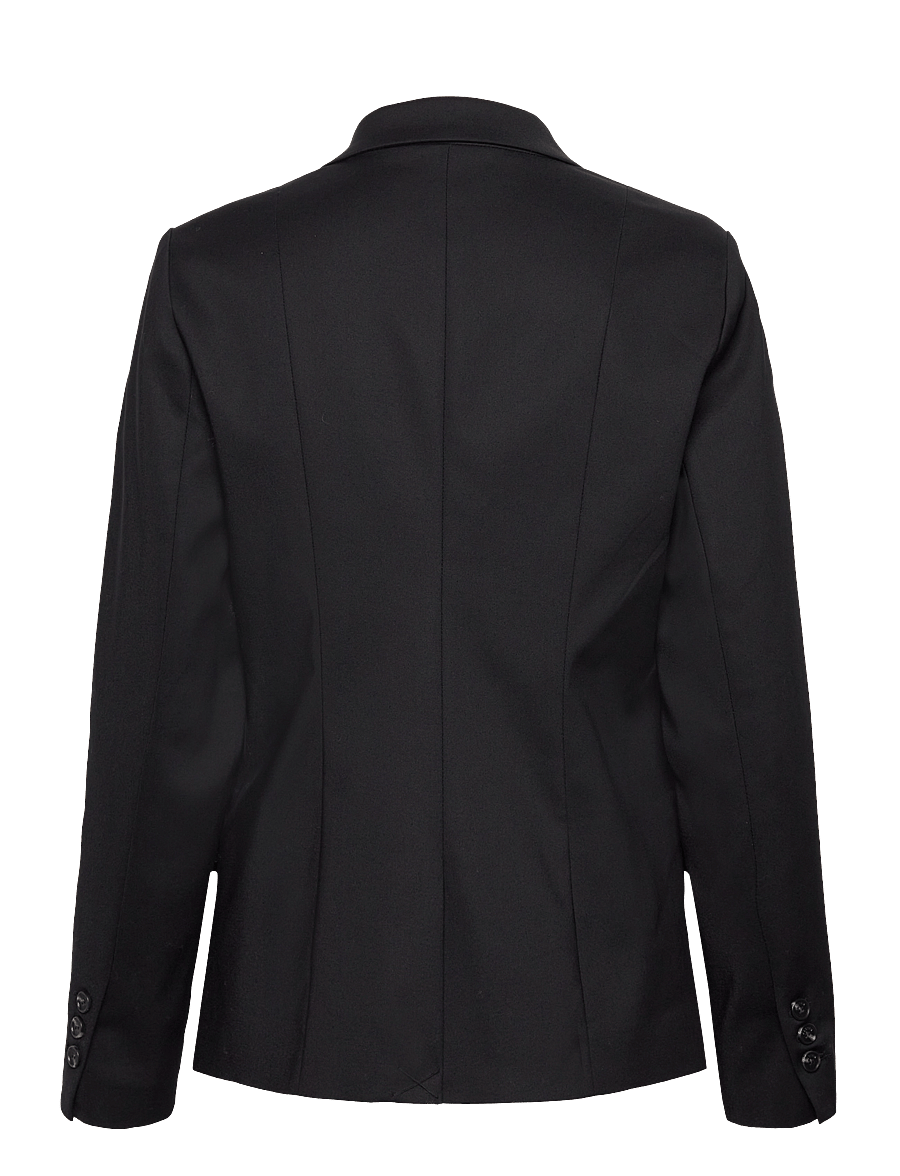 Coster Copenhagen - Double-breasted blazer with utility - zweireihige blazer - black - 1
