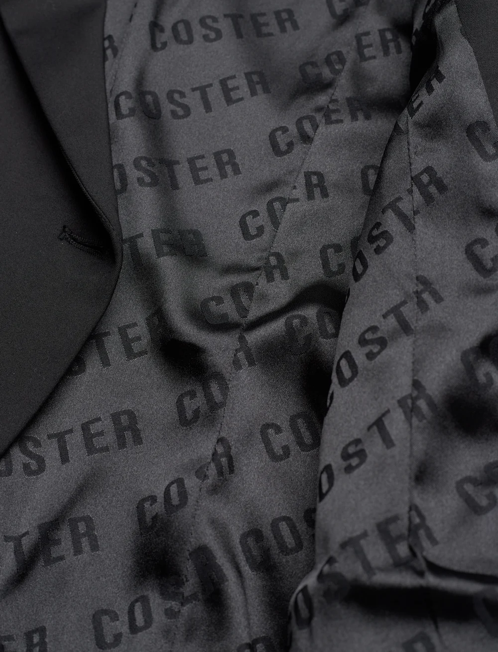 Coster Copenhagen - Double-breasted blazer with utility - dubbelknäppta kavajer - black - 4
