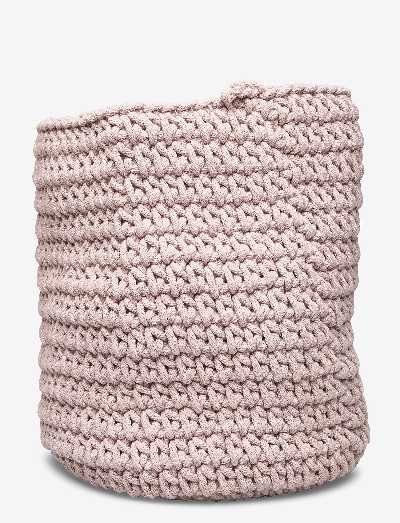 Cozy by Dozy - Cozy by Dozy Crochet Basket - förvaringskorgar - pink - 1