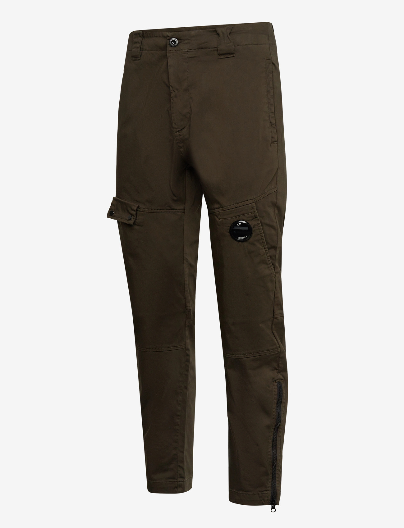 C.P. Company - Stretch Sateen Utility Pants - cargohose - ivy green - 1