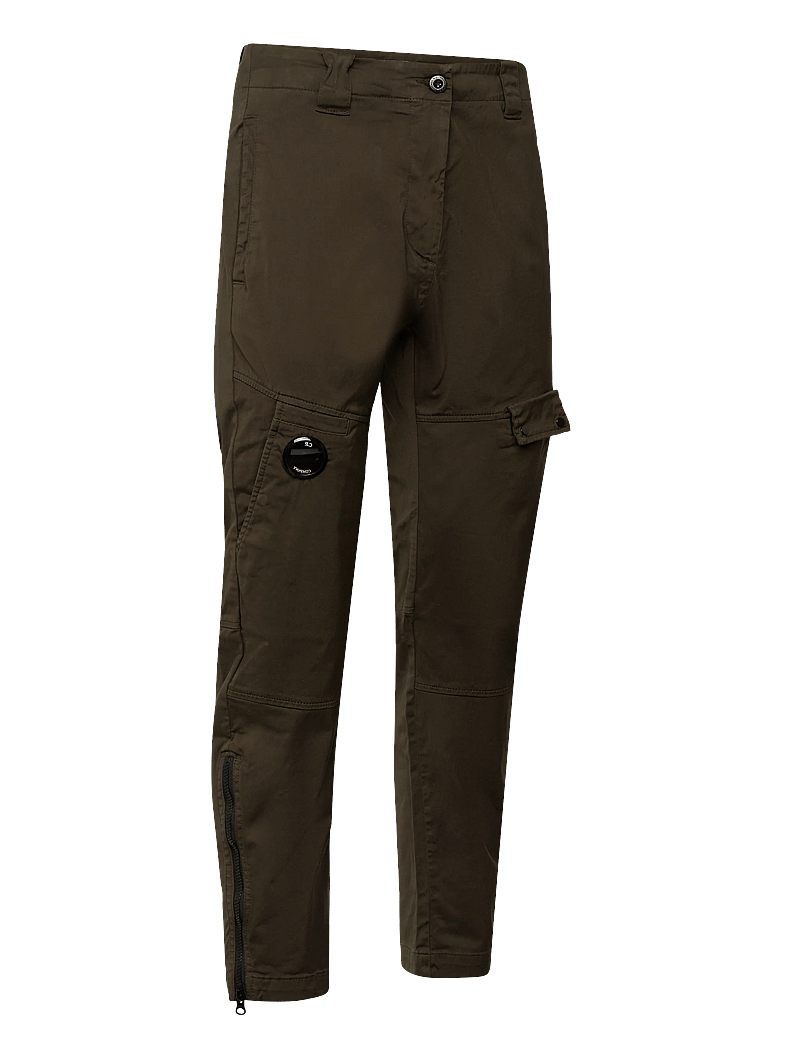 C.P. Company - Stretch Sateen Utility Pants - „cargo“ stiliaus kelnės - ivy green - 2