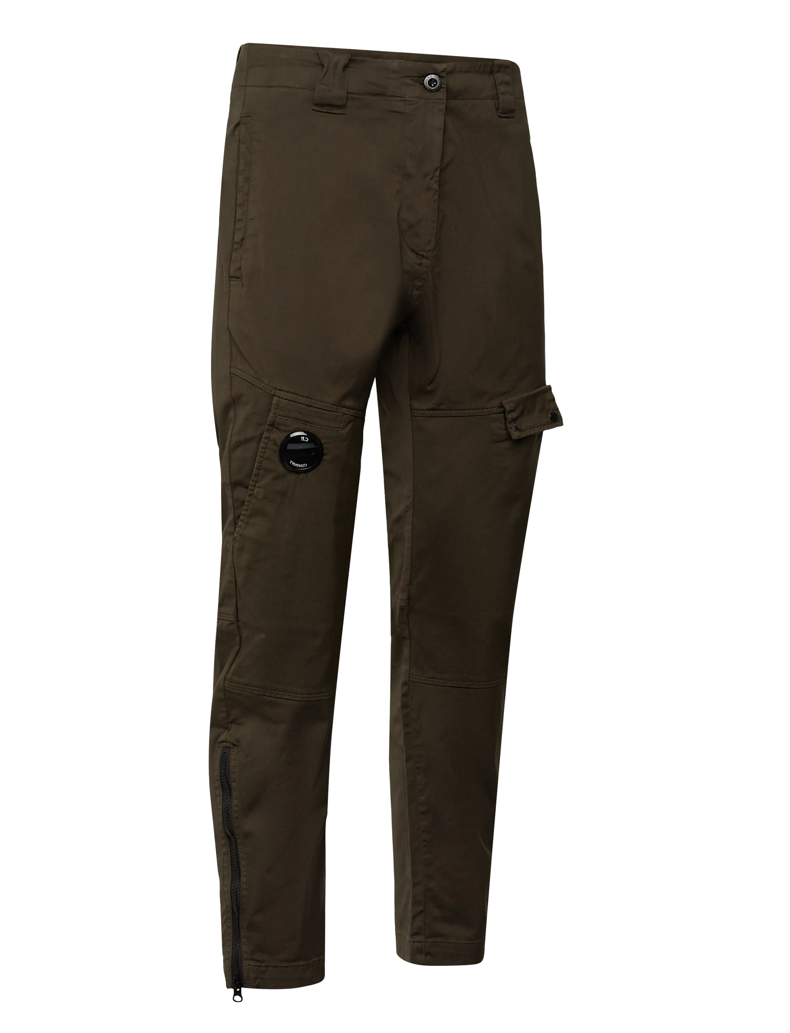 C.P. Company - Stretch Sateen Utility Pants - cargo pants - ivy green - 2