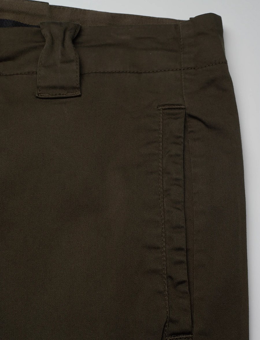 C.P. Company - Stretch Sateen Utility Pants - cargo housut - ivy green - 4