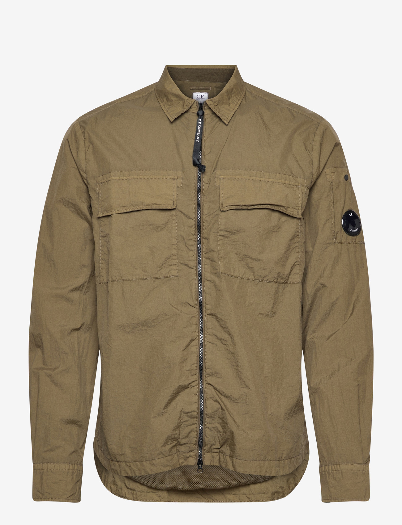 C.P. Company - Taylon L Zipped Shirt - vindjakker - ivy green - 0