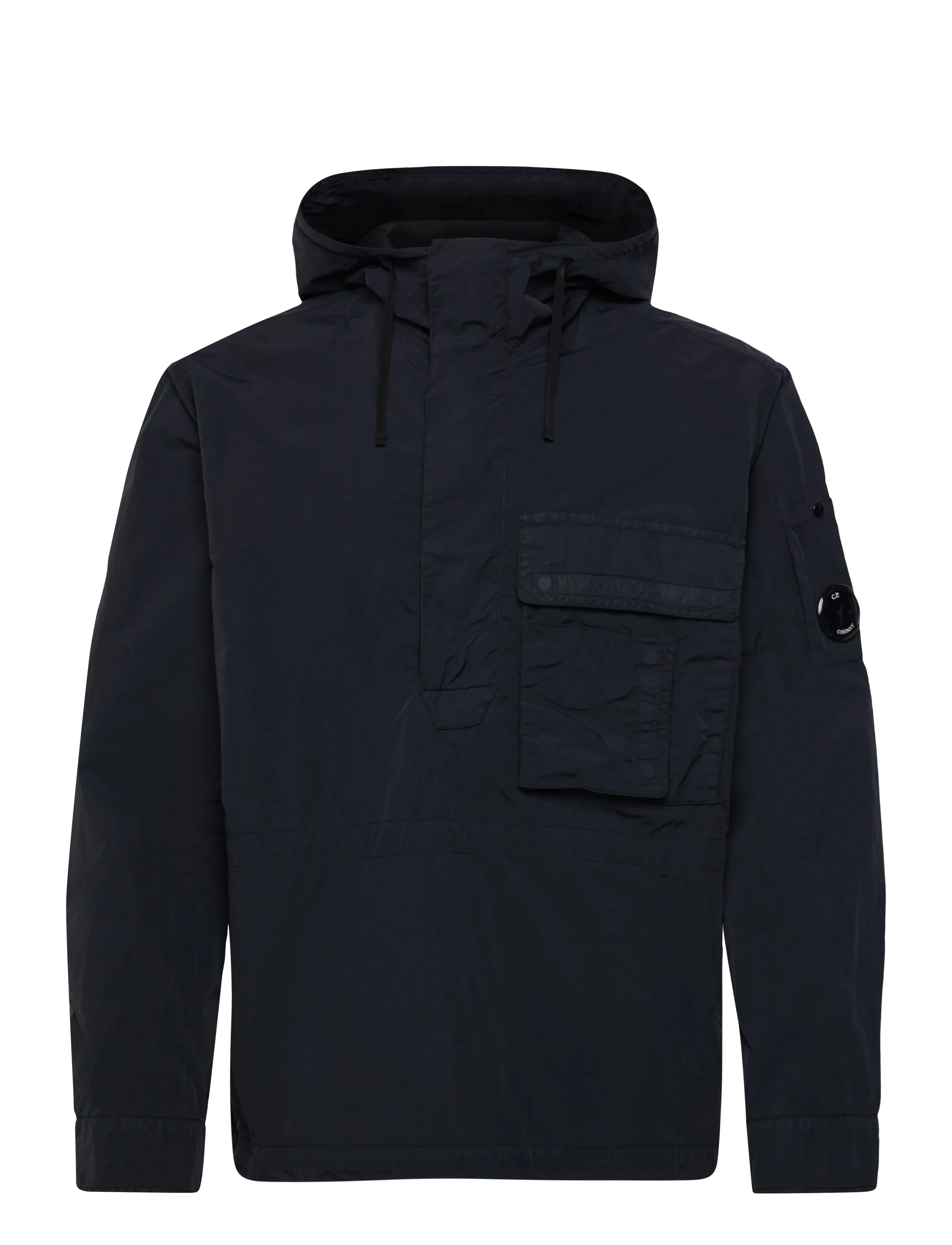 C.P. Company Flat Nylon Hooded Overshirt - Jakker og Frakker - TOTAL ECLIPSE / navy