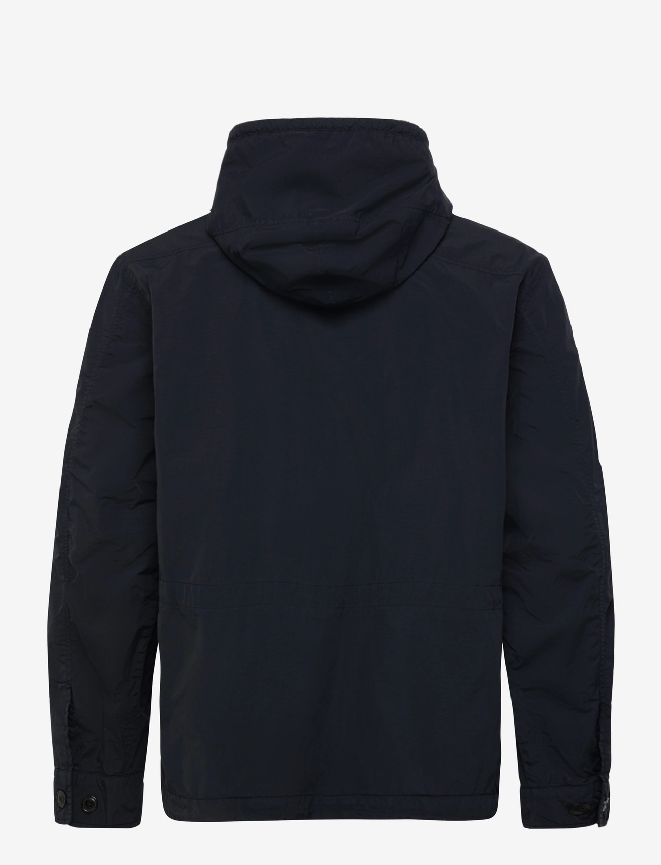 C.P. Company - Flat Nylon Hooded Overshirt - anoraks - total eclipse - 1