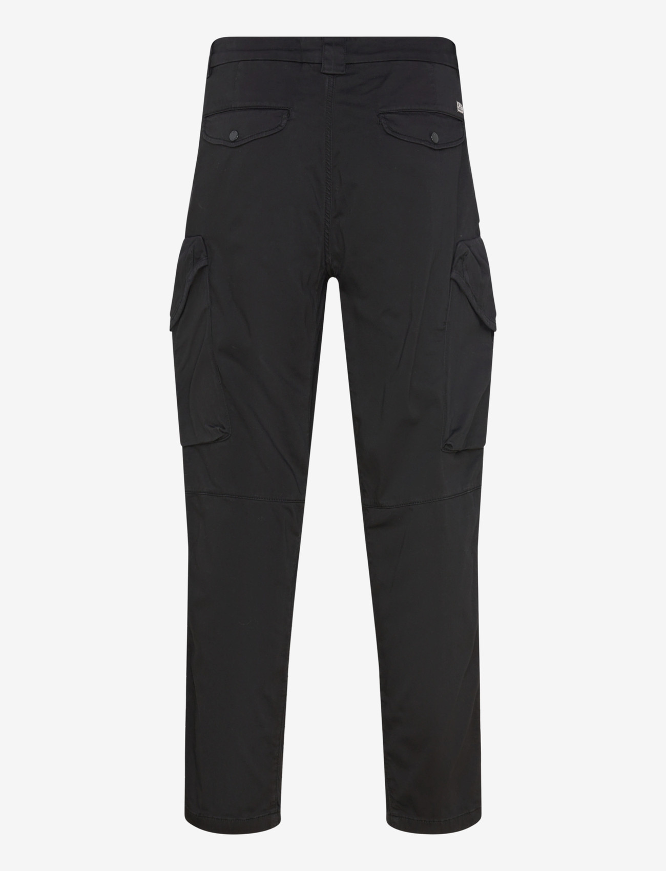 C.P. Company - Logo Patch Cargo Pants - cargobukser - black - 1