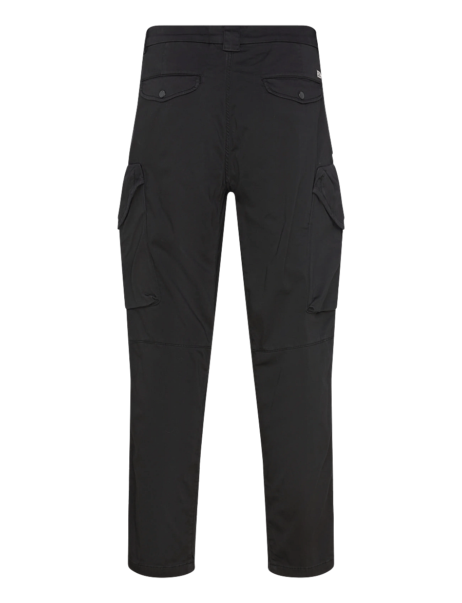 C.P. Company - Logo Patch Cargo Pants - cargo pants - black - 2