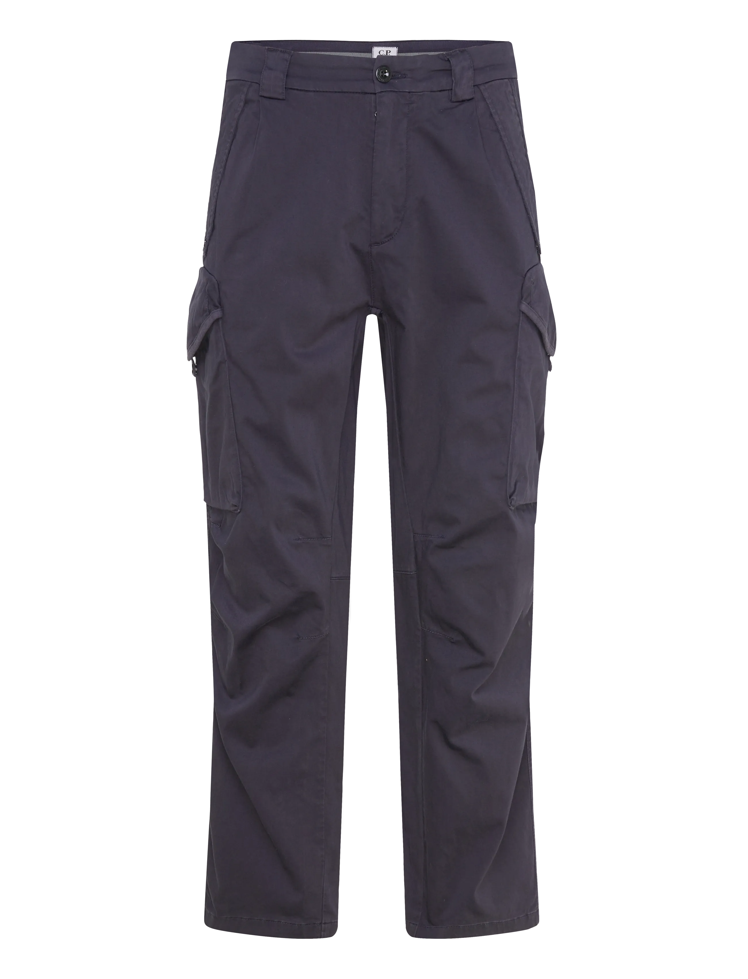 C.P. COMPANY Logo Patch Cargo Hosen Navy - 48 - Herren