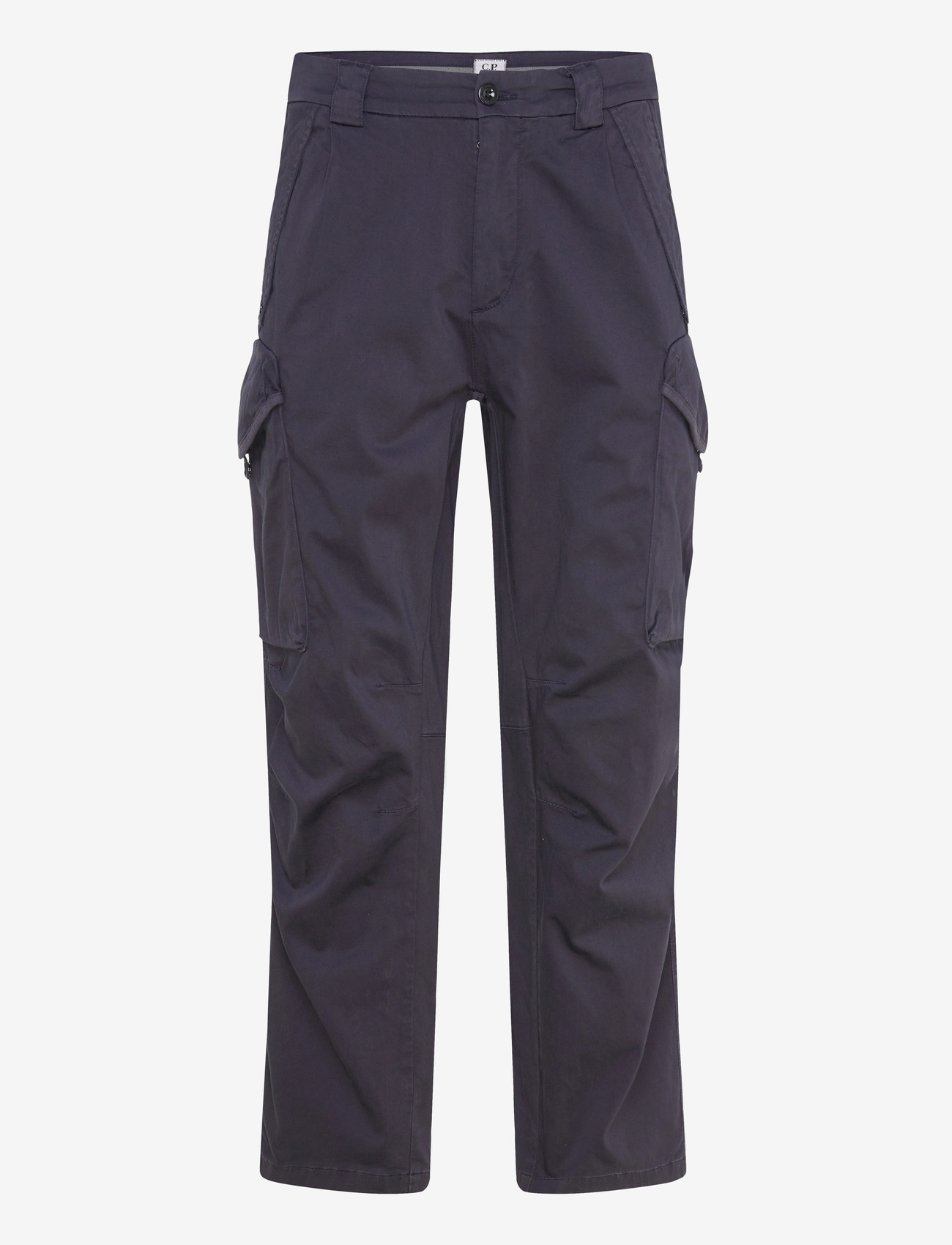 C.P. Company - Logo Patch Cargo Pants - cargohose - total eclipse - 0