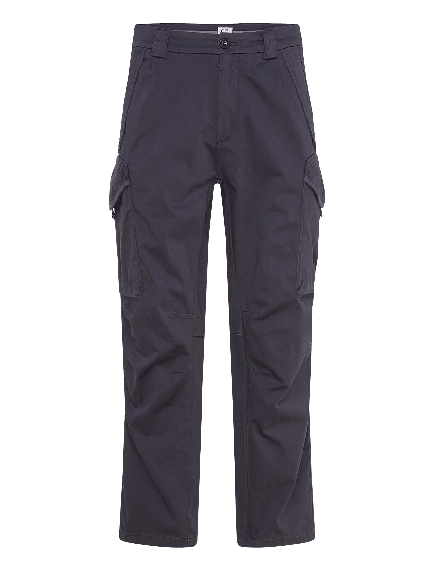 C.P. Company - Logo Patch Cargo Pants - cargobukser - total eclipse - 1