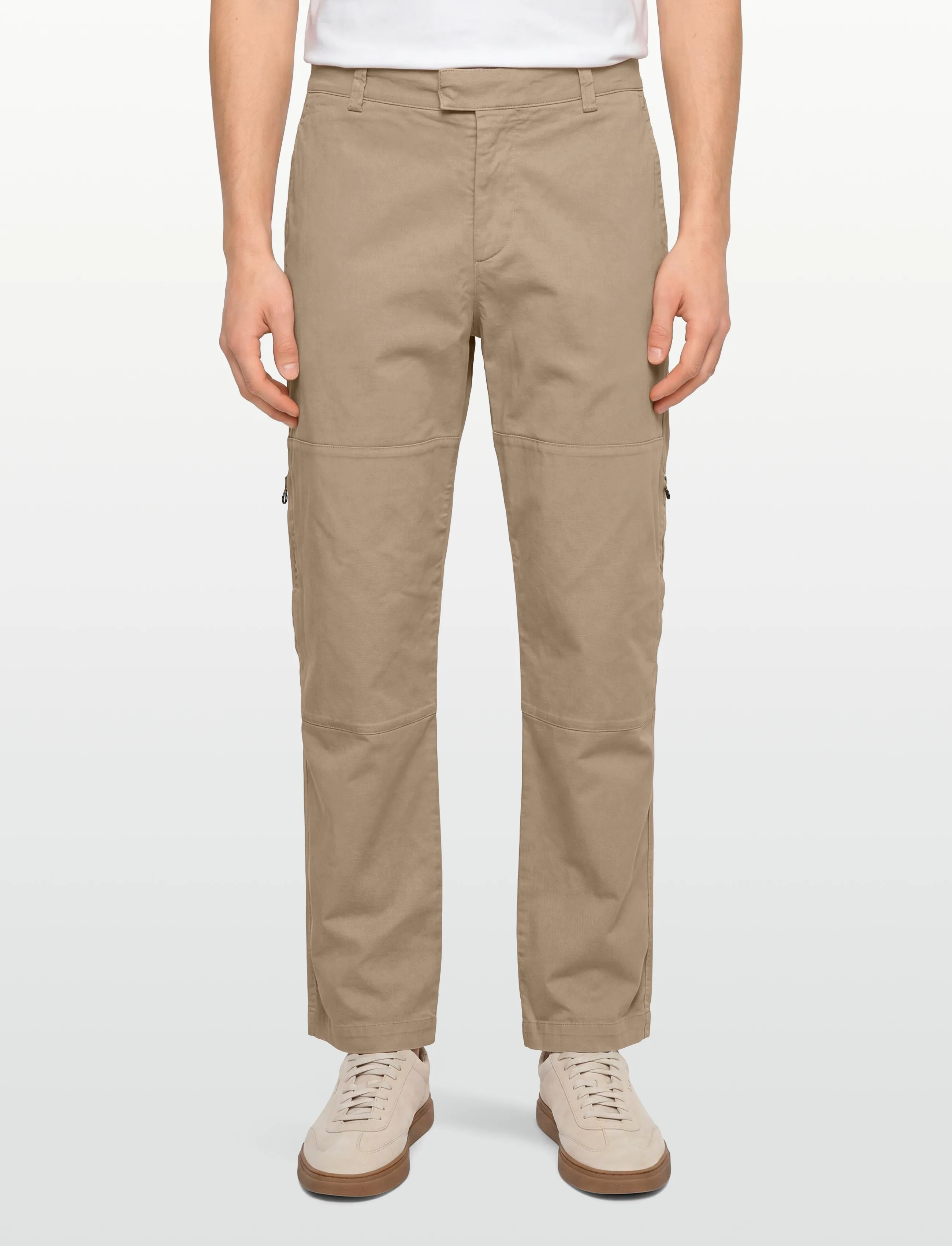 C.P. Company - Stretch Fit Cargo Pants - cargo pants - cobblestone - 3