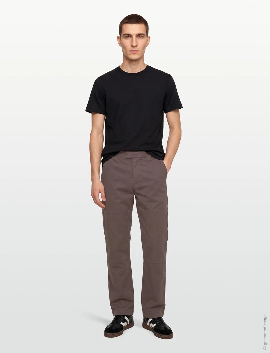 C.P. Company - Stretch Fit Cargo Pants - cargohose - dark brown - 0