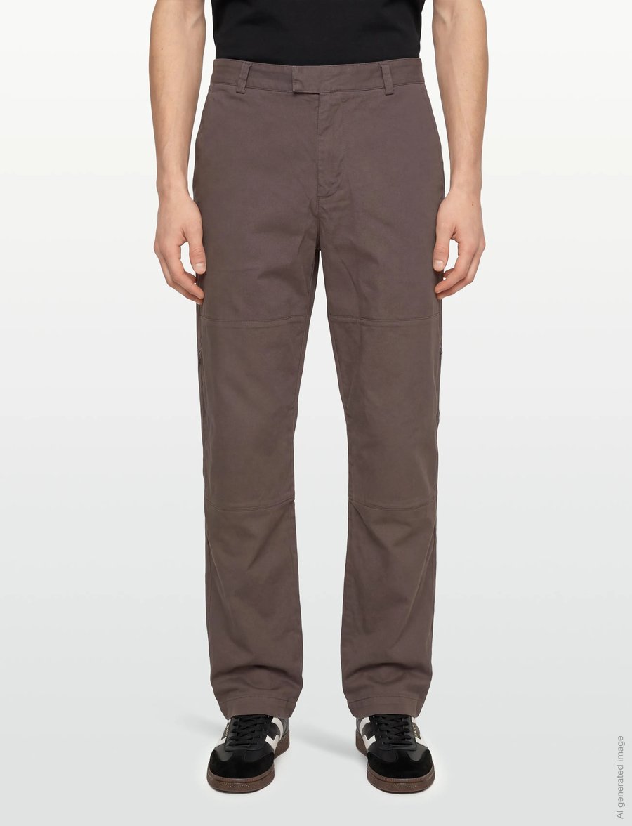 C.P. Company - Stretch Fit Cargo Pants - cargo pants - dark brown - 3