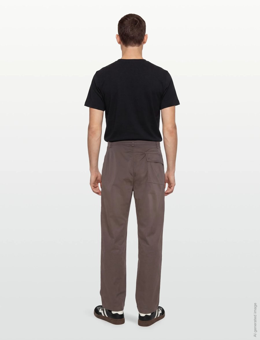 C.P. Company - Stretch Fit Cargo Pants - cargo pants - dark brown - 4