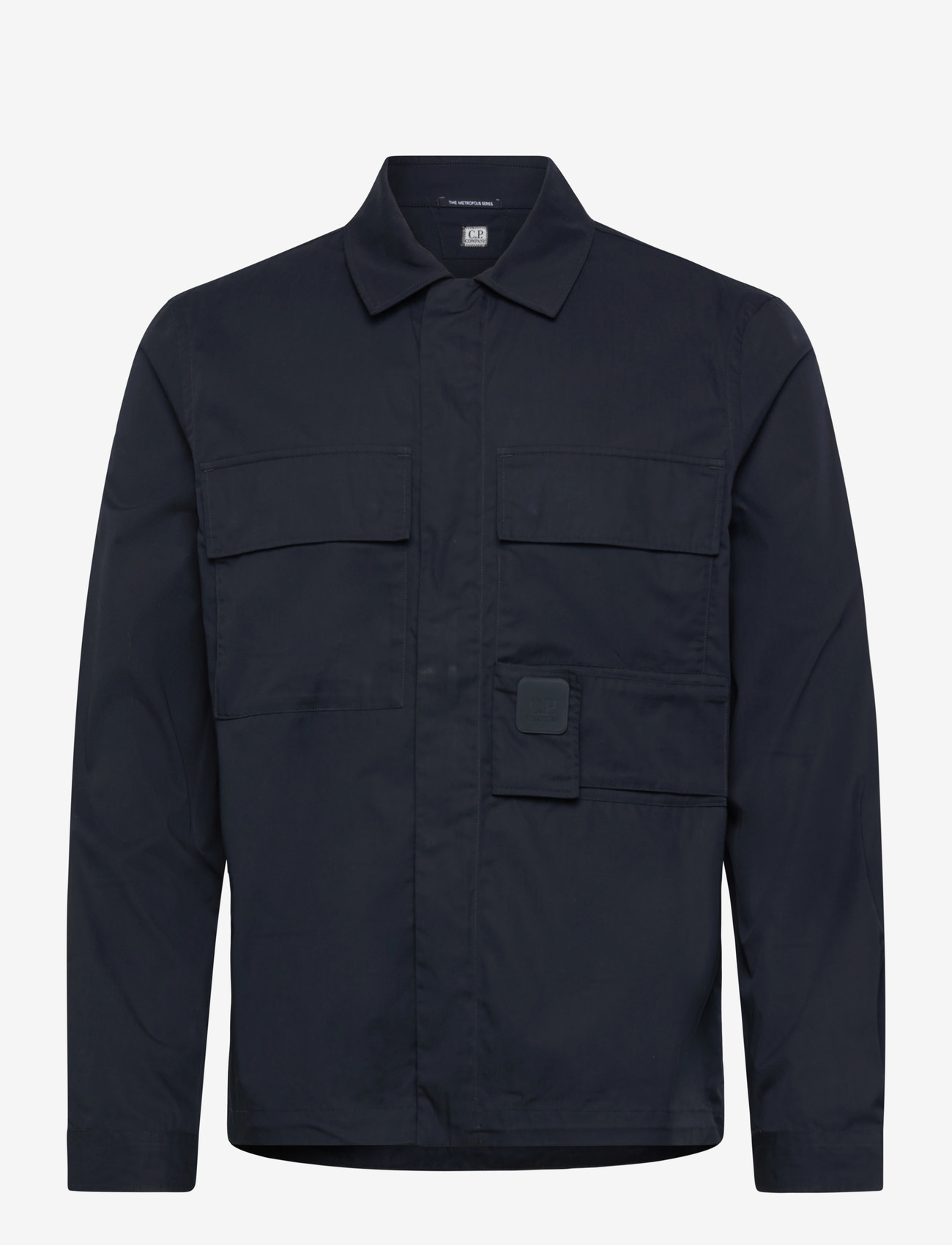 C.P. Company - Metropolis Series Gabardine Shirt - total eclipse - 0