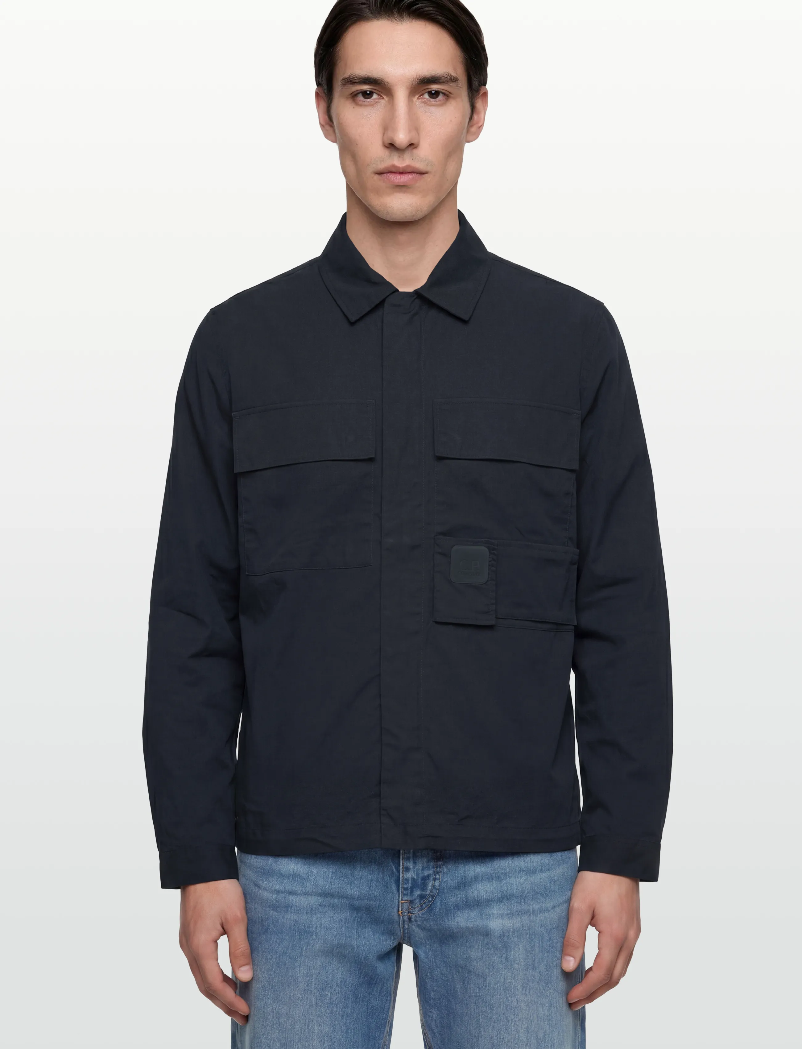 C.P. Company - Metropolis Series Gabardine Shirt - total eclipse - 3