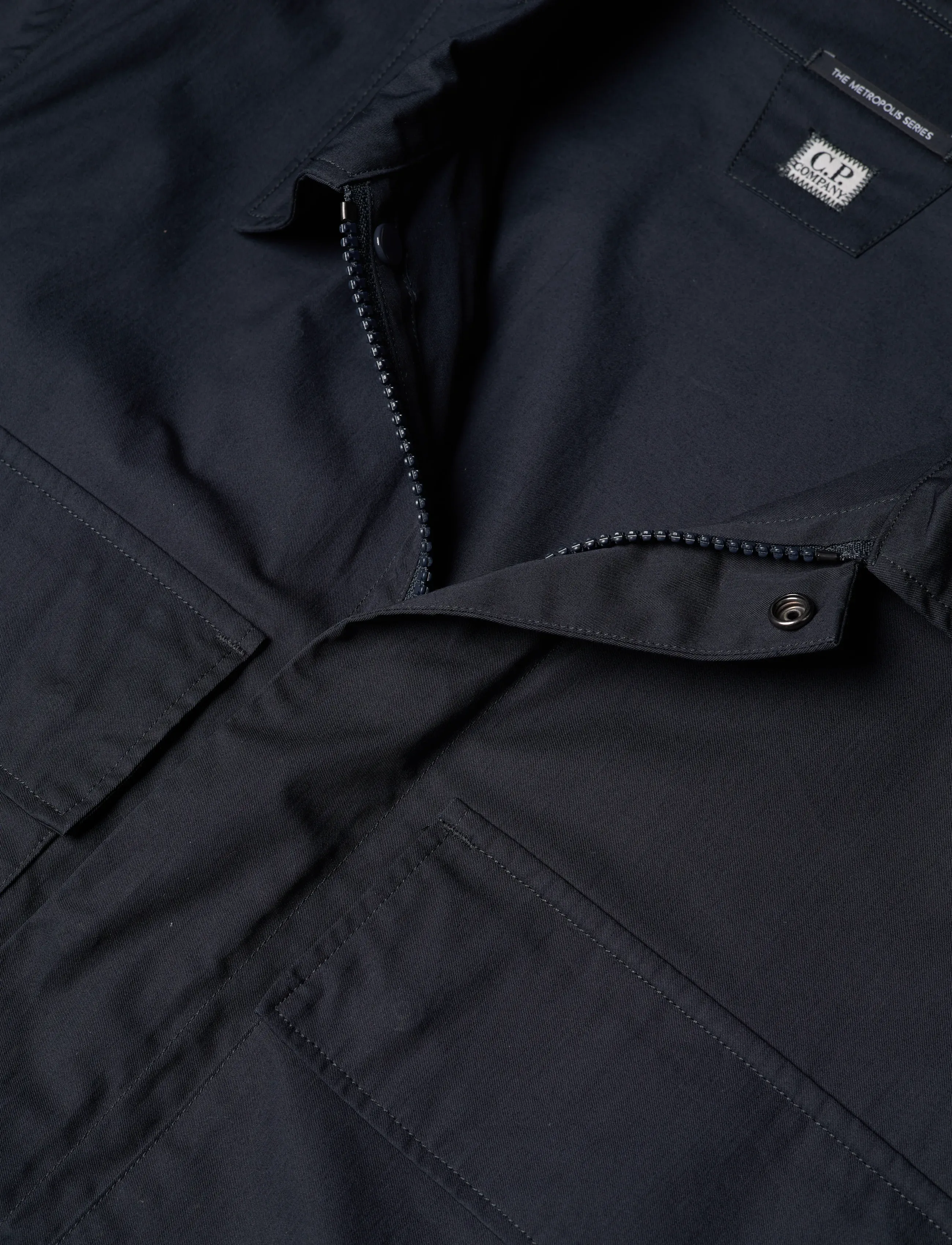 C.P. Company - Metropolis Series Gabardine Shirt - total eclipse - 5