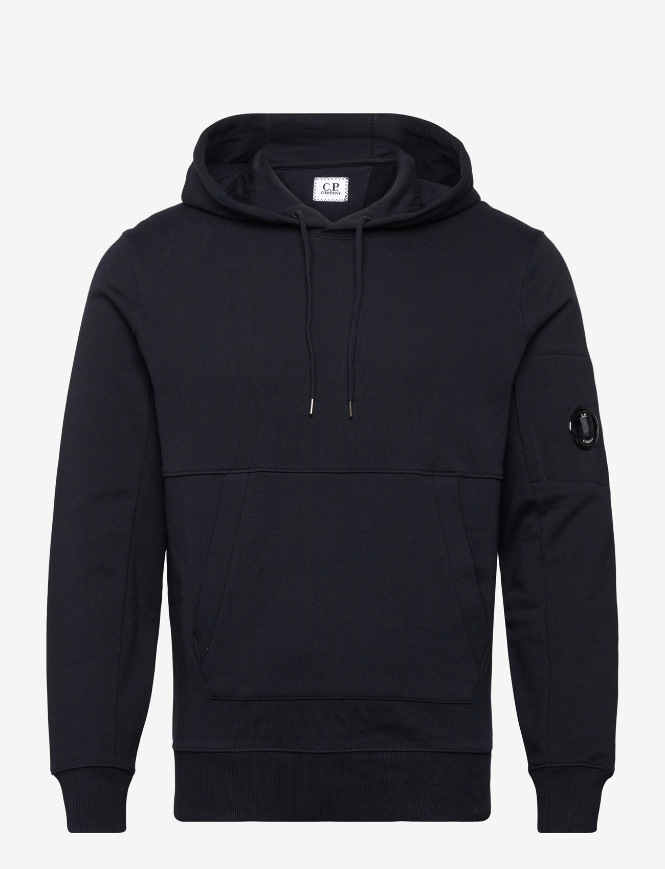 C.P. Company - Diagonal Raised Fleece Hooded Sweatshirt - hoodies - total eclipse - 0