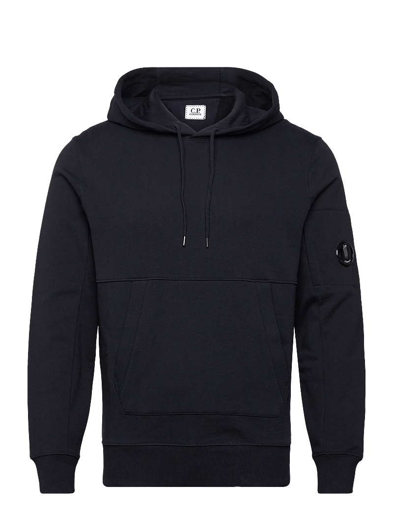 C.P. Company - Diagonal Raised Fleece Hooded Sweatshirt - hoodies - total eclipse - 0