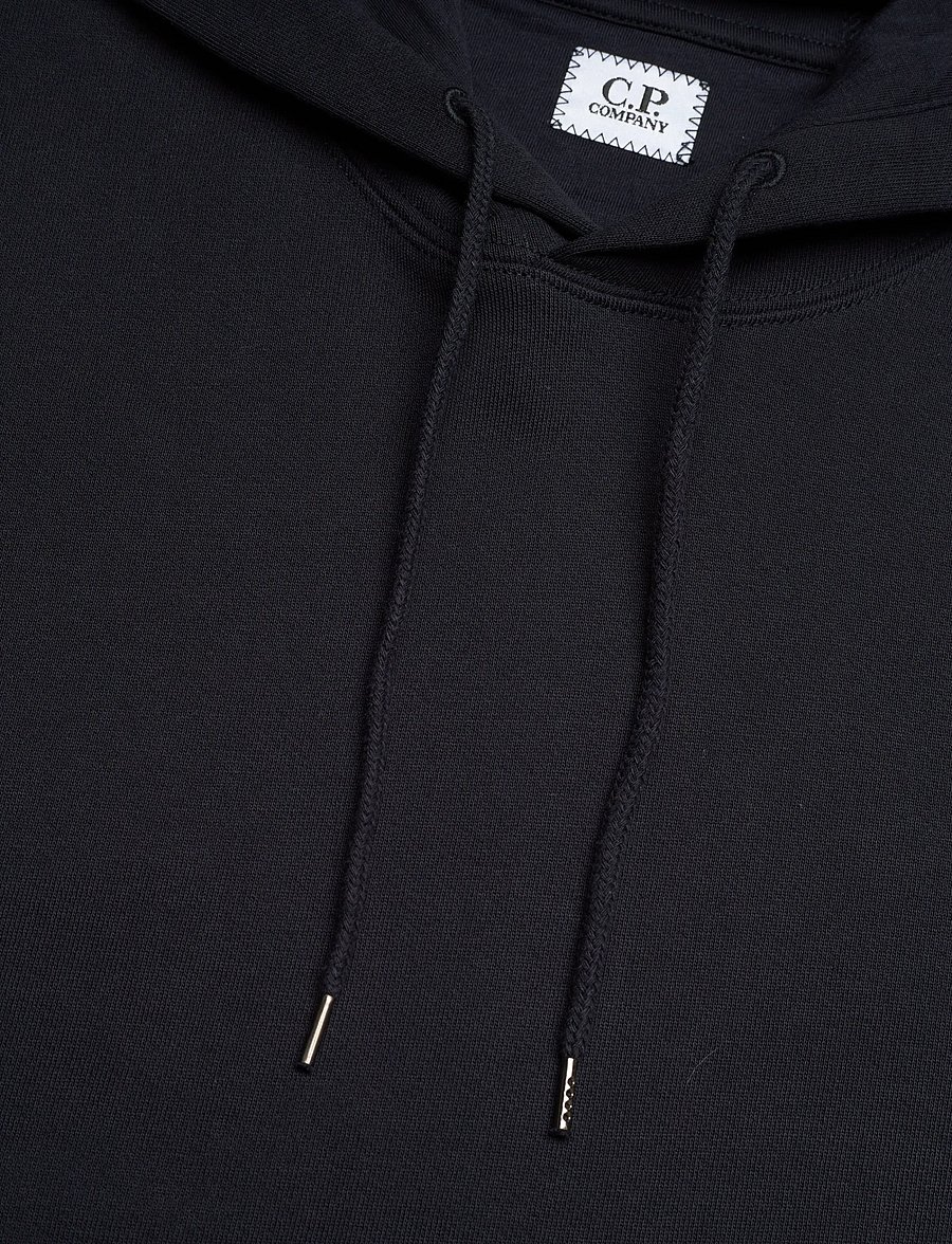C.P. Company - Diagonal Raised Fleece Hooded Sweatshirt - sweats à capuche - total eclipse - 5