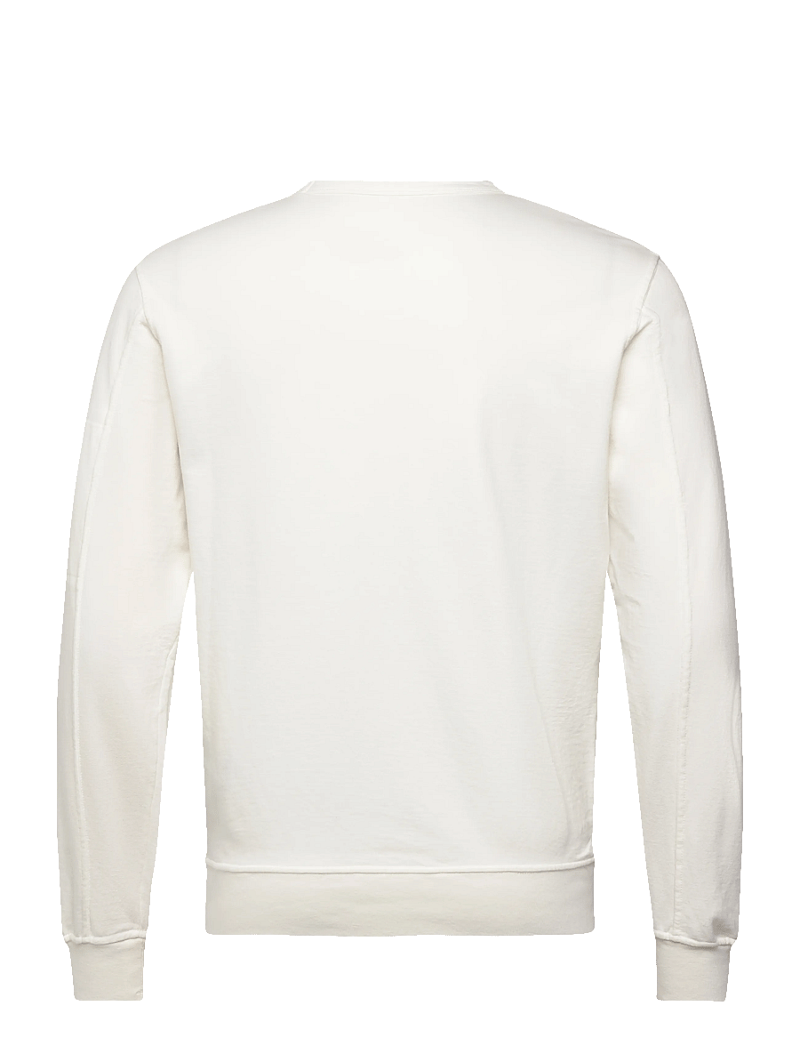 C.P. Company - Fleece Resist Dyed Sweatshirt - sweatshirts - gauze white - 2