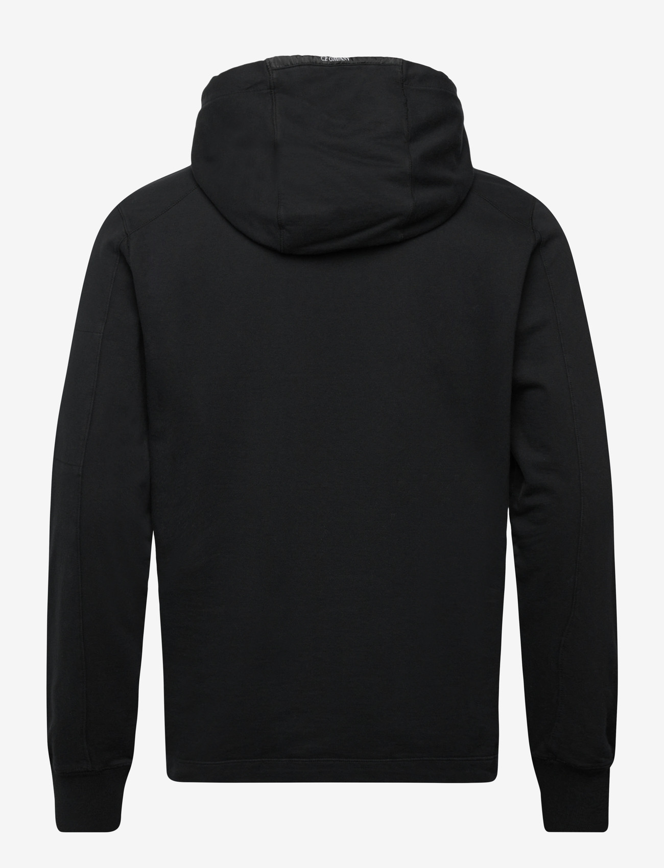 C.P. Company - Logo-Patch Hoodie - hoodies - black - 1