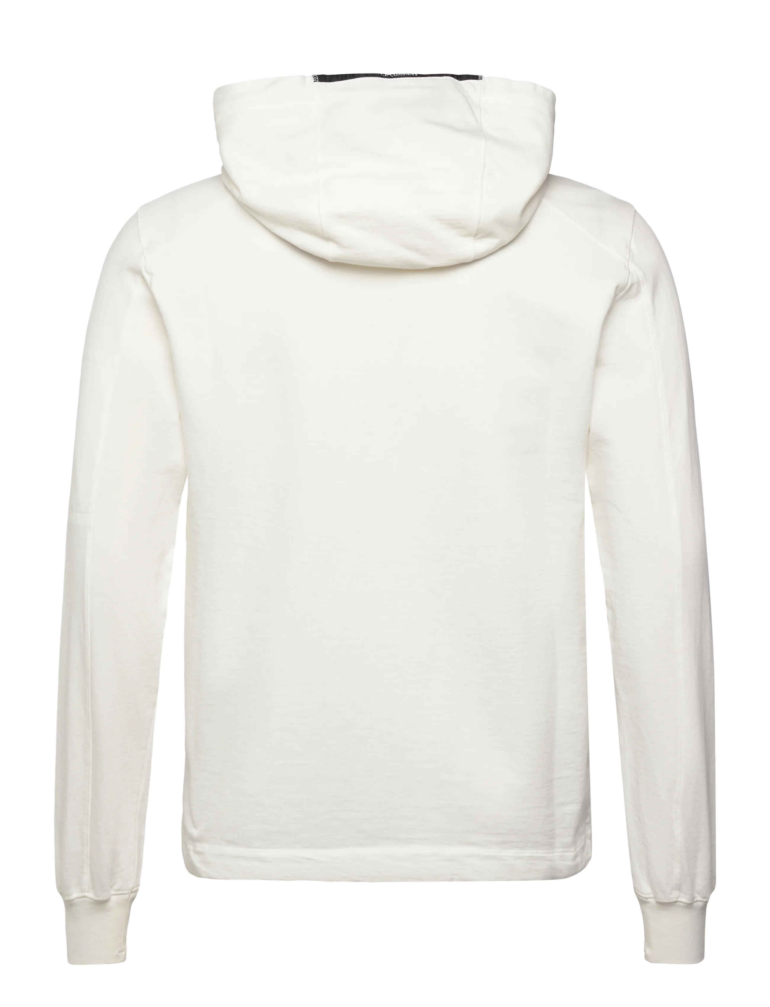 C.P. Company - Logo-Patch Hoodie - kapuzenpullover - gauze white - 2