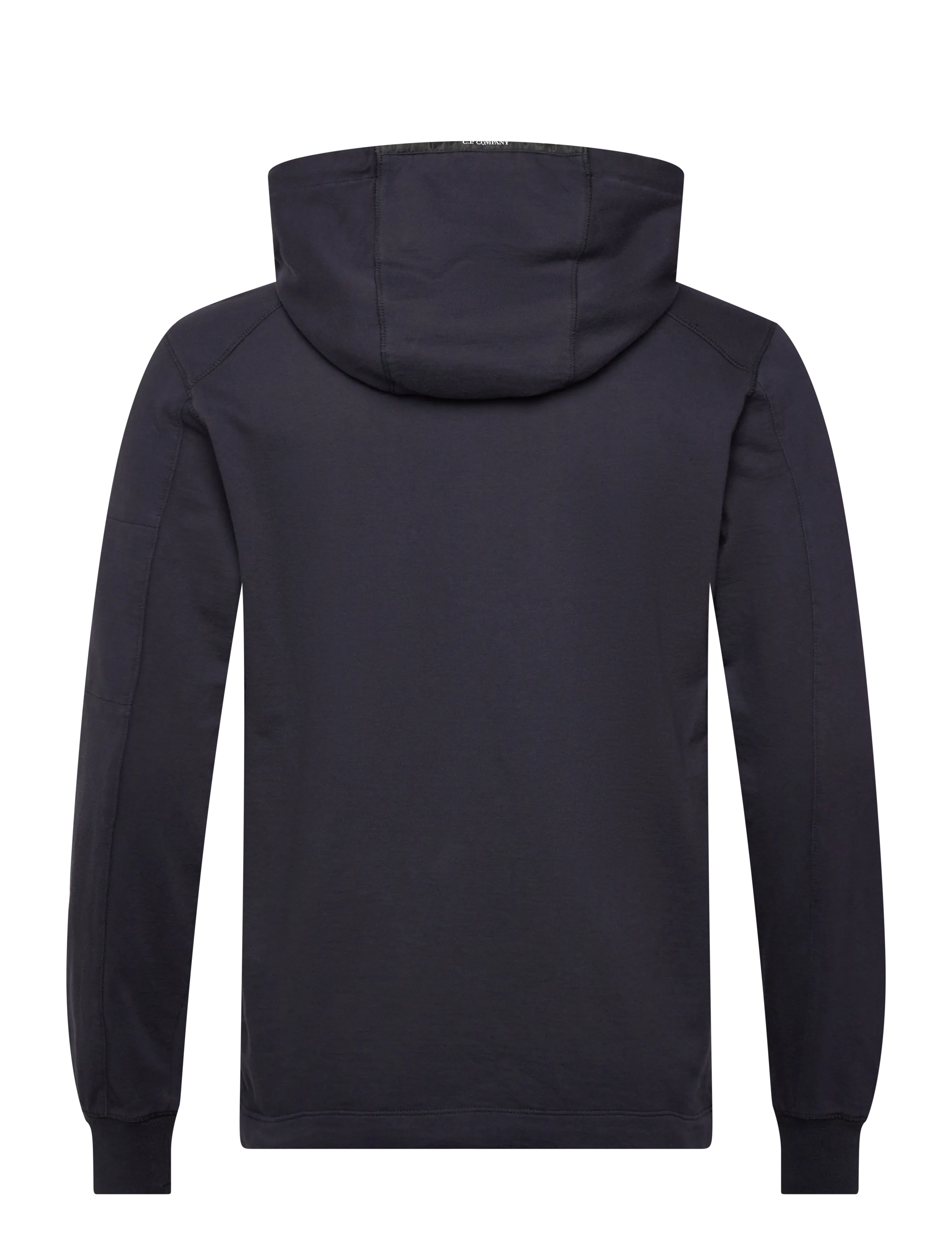 C.P. Company - Logo-Patch Hoodie - kapuzenpullover - total eclipse - 2