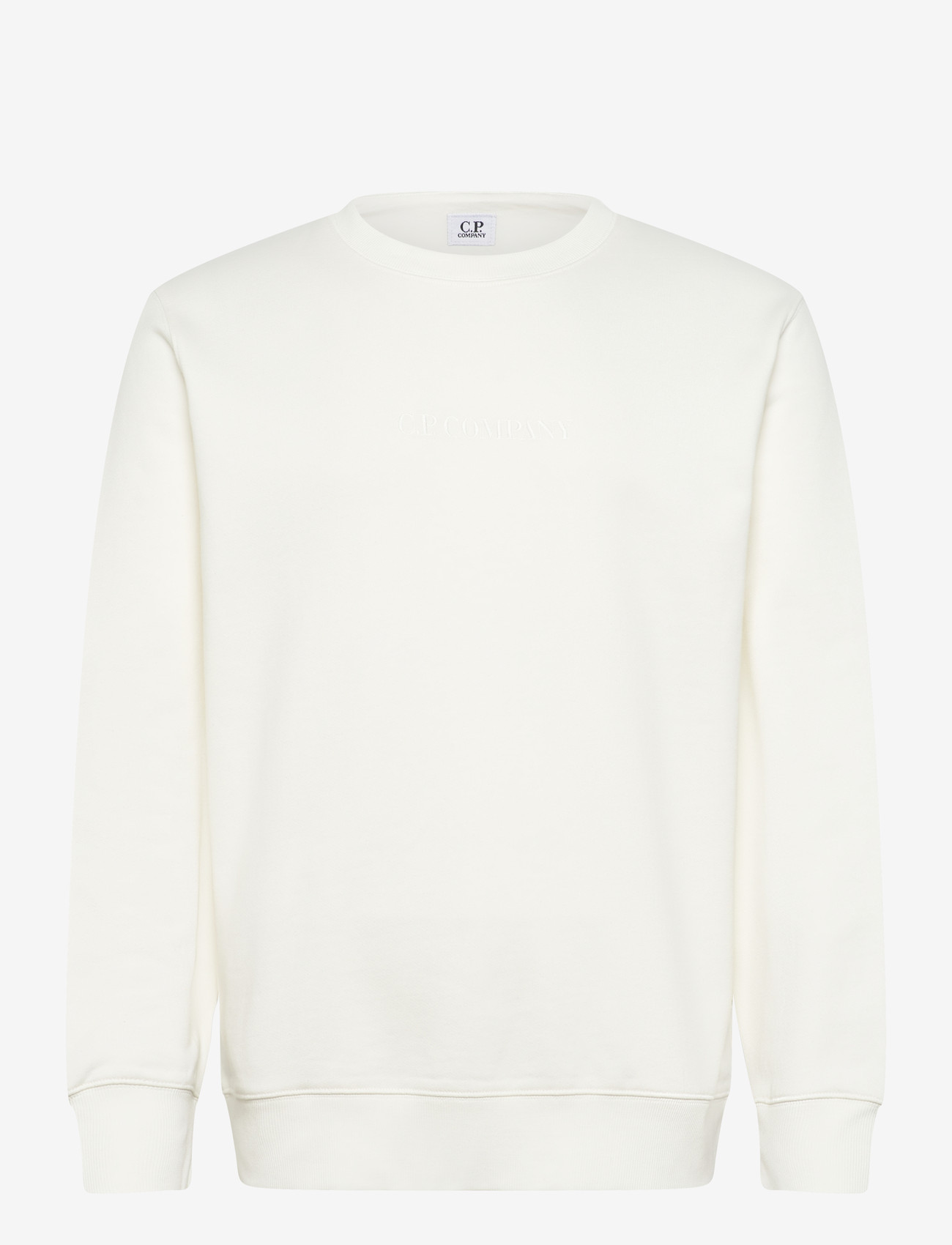 C.P. Company - CREW NECK sweatshirt - shop by style - gauze white - 0