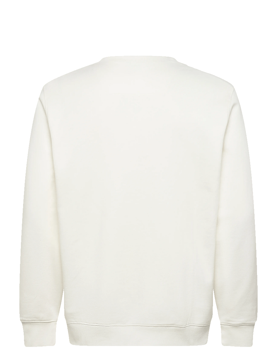 C.P. Company - CREW NECK sweatshirt - sweatshirts - gauze white - 1