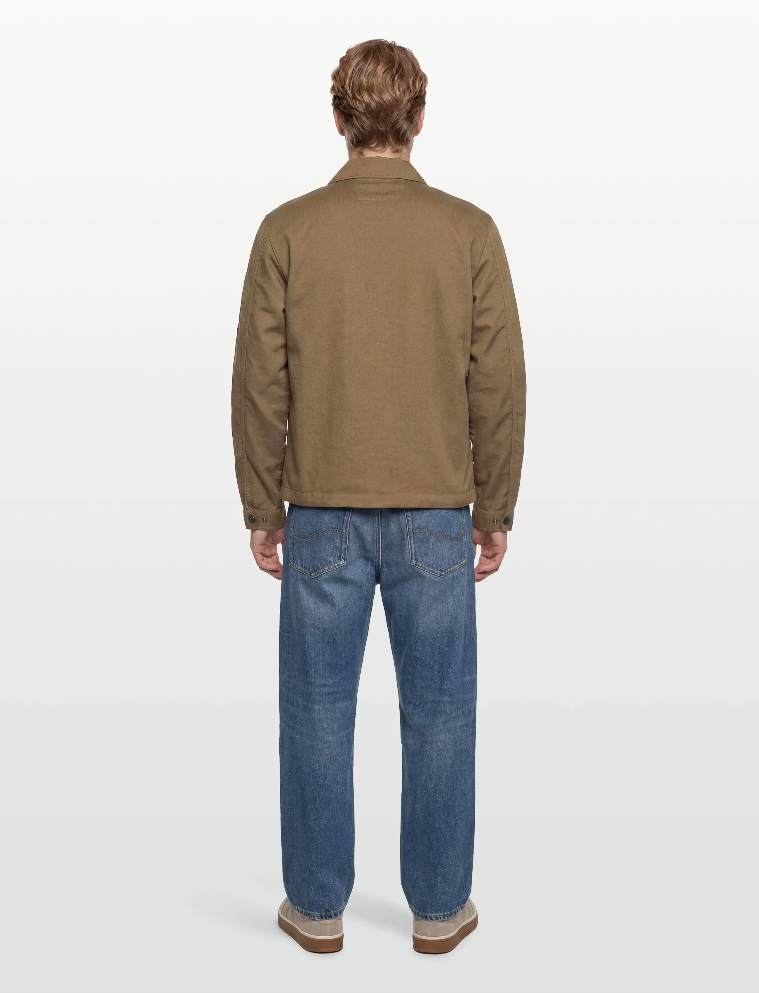 C.P. Company - Nylon Lens Double Weave Overshirt - light jackets - butternut - 4