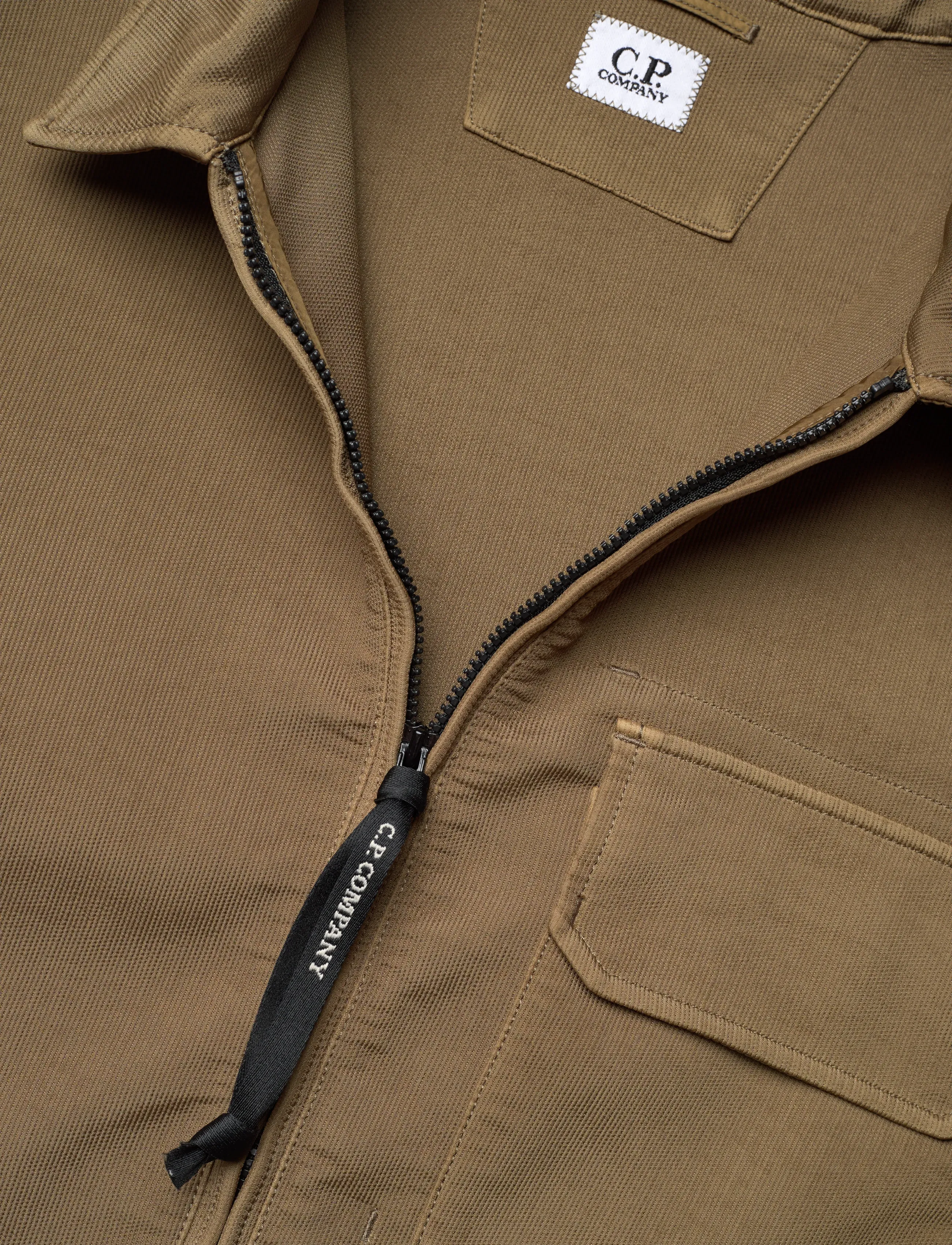 C.P. Company - Nylon Lens Double Weave Overshirt - tunna jackor - butternut - 2