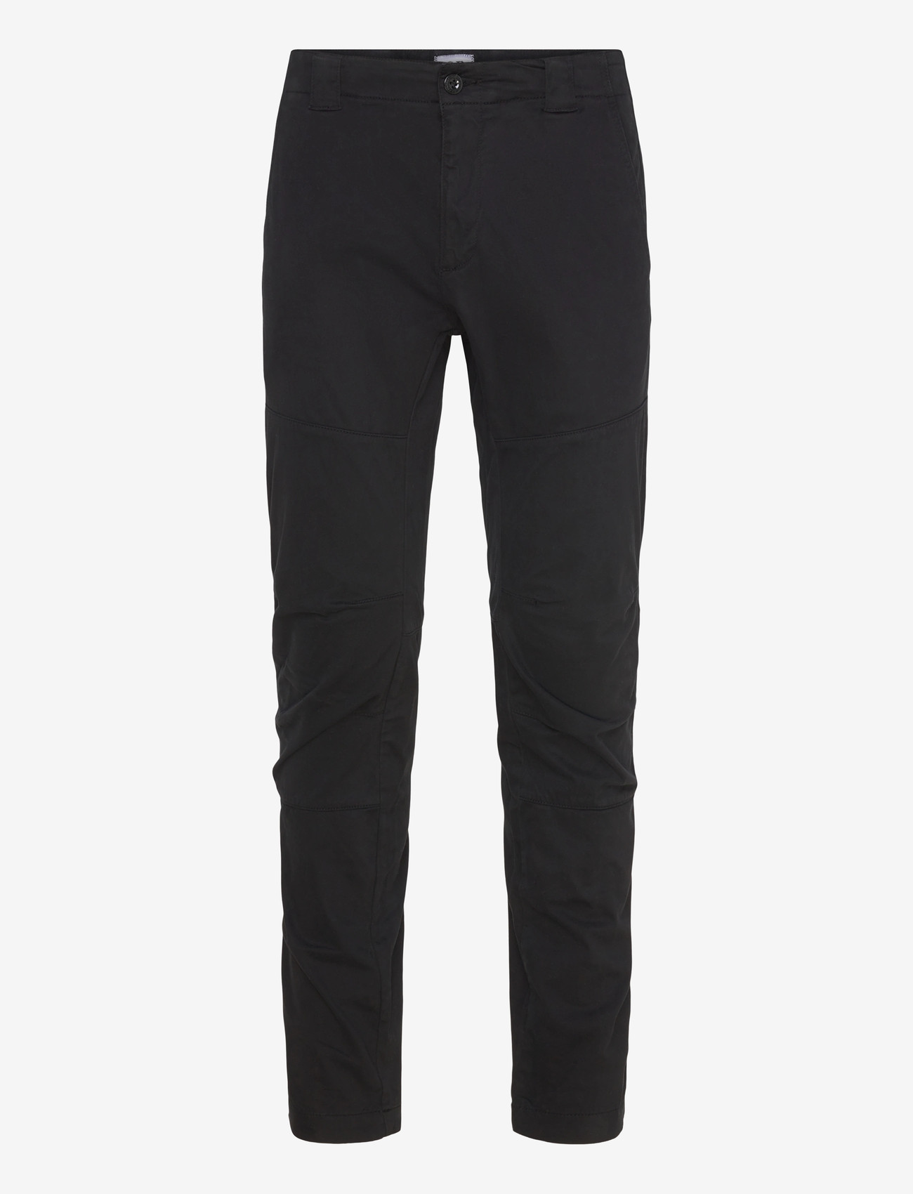 C.P. Company - Sateen Regular Pants - casual byxor - black - 0