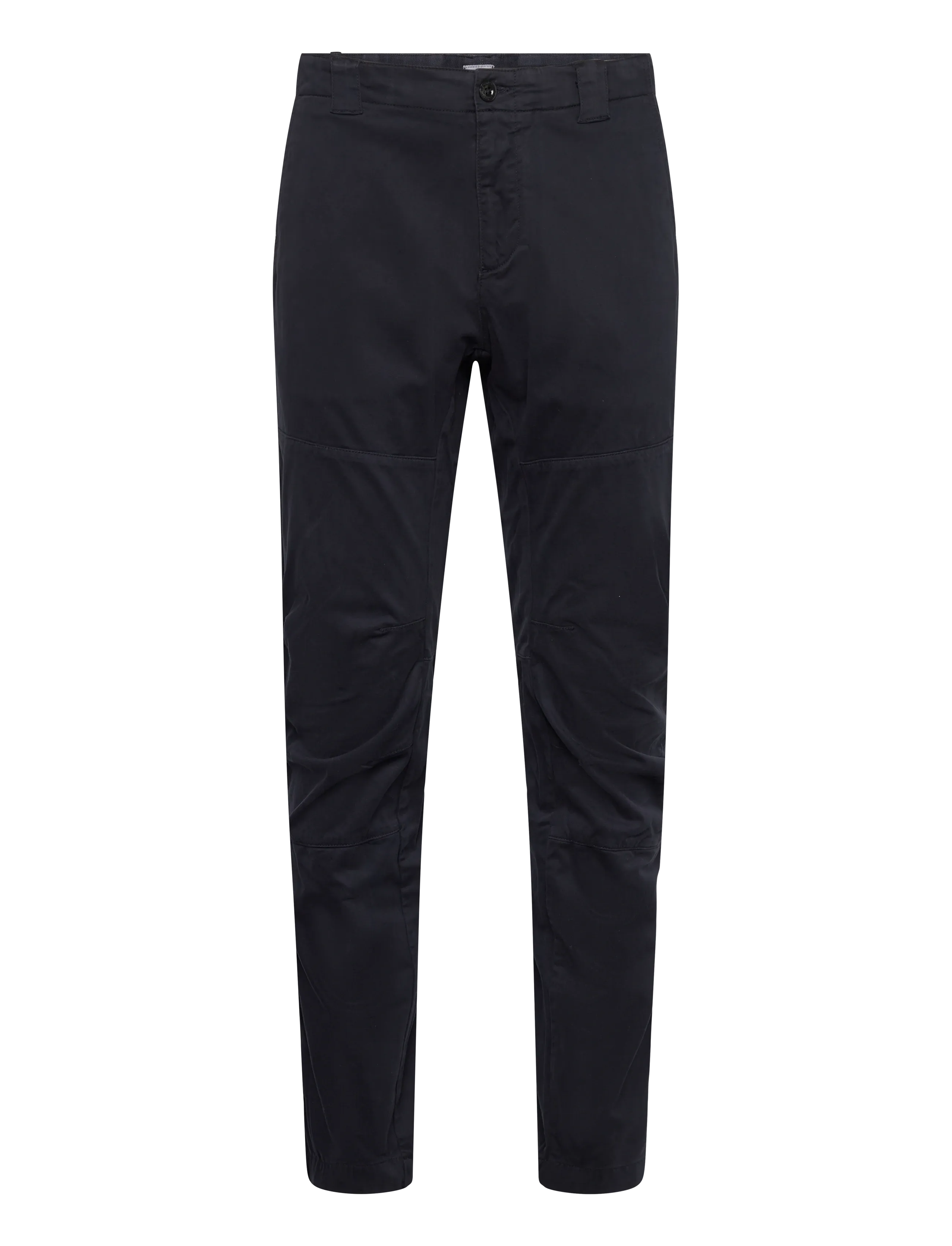 C.P. Company Sateen Regular Pants - Hosen - TOTAL ECLIPSE / black
