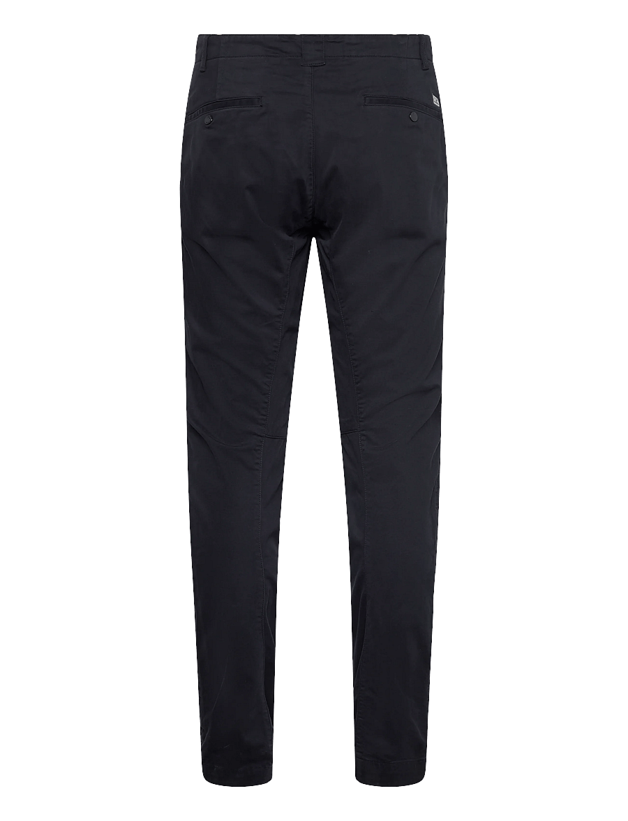 C.P. Company - Sateen Regular Pants - ikdienas bikses - total eclipse - 2