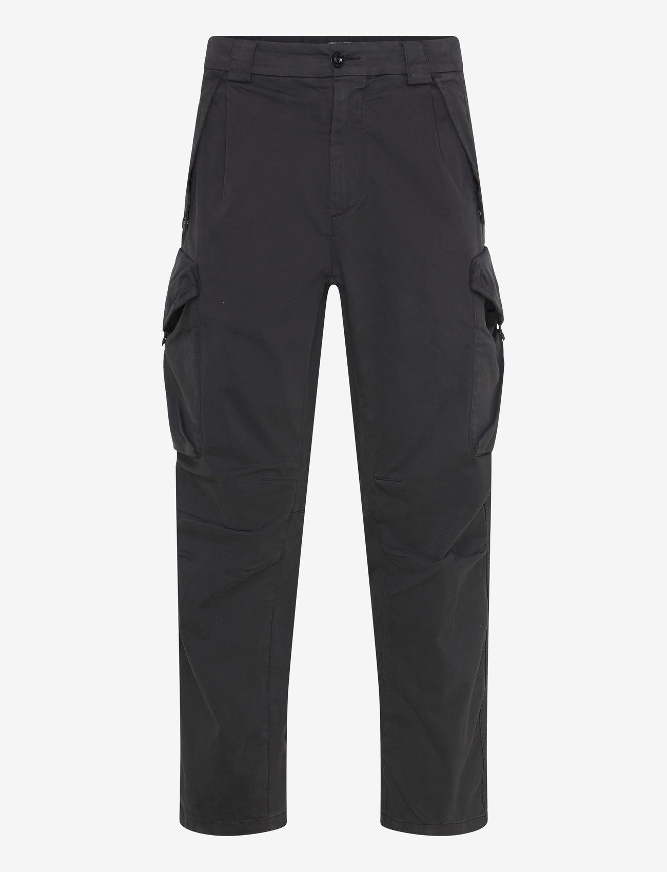 C.P. Company - Stretch Sateen Loose Cargo - cargobukser - black - 1