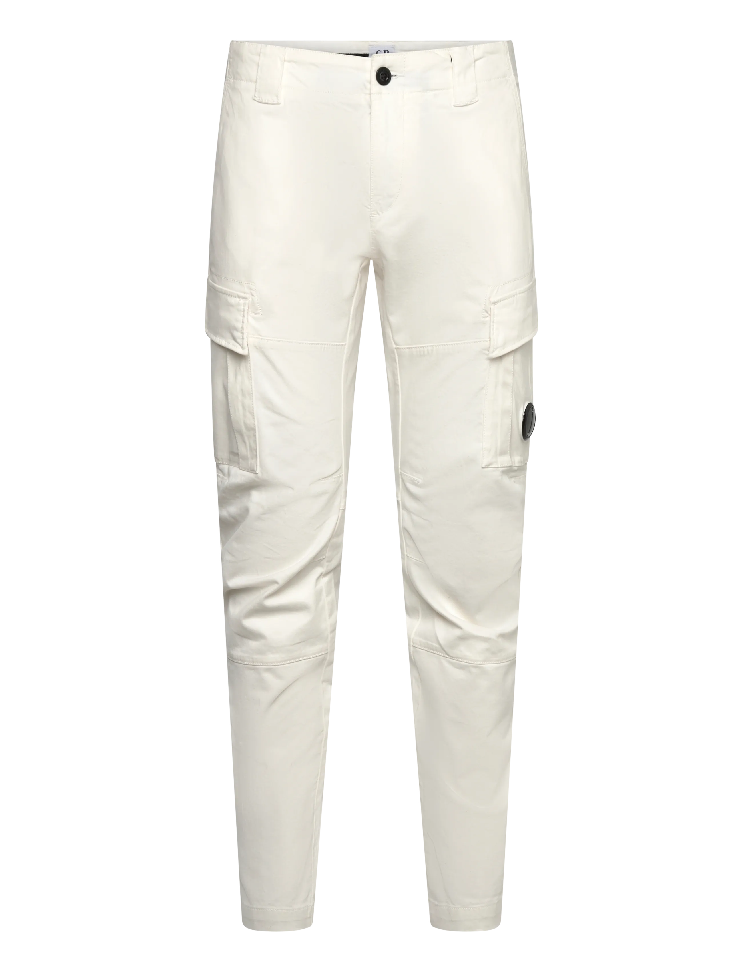 C.P. Company Cargo pants ergonomic fit - Kläder - GAUZE WHITE / white