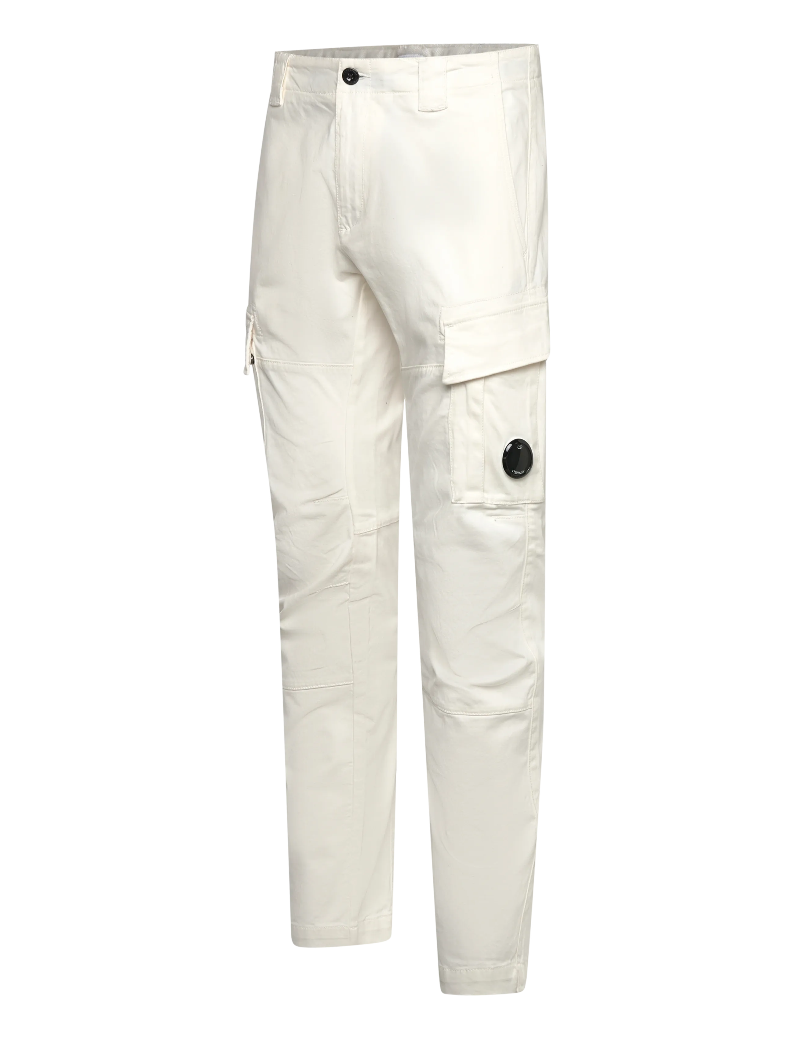 C.P. Company - Cargo pants ergonomic fit - cargobyxor - gauze white - 2