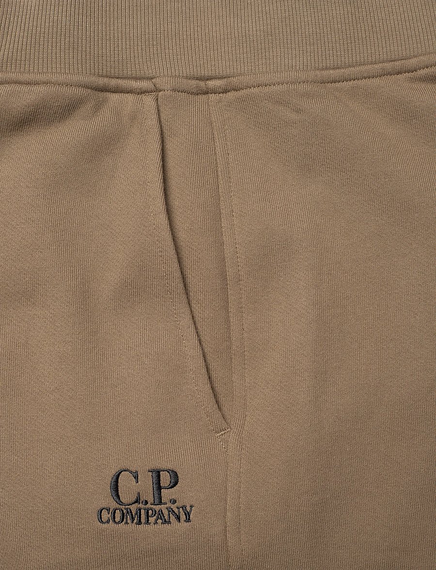 C.P. Company - Logo Embroidered Track Pants - underdele - butternut - 2