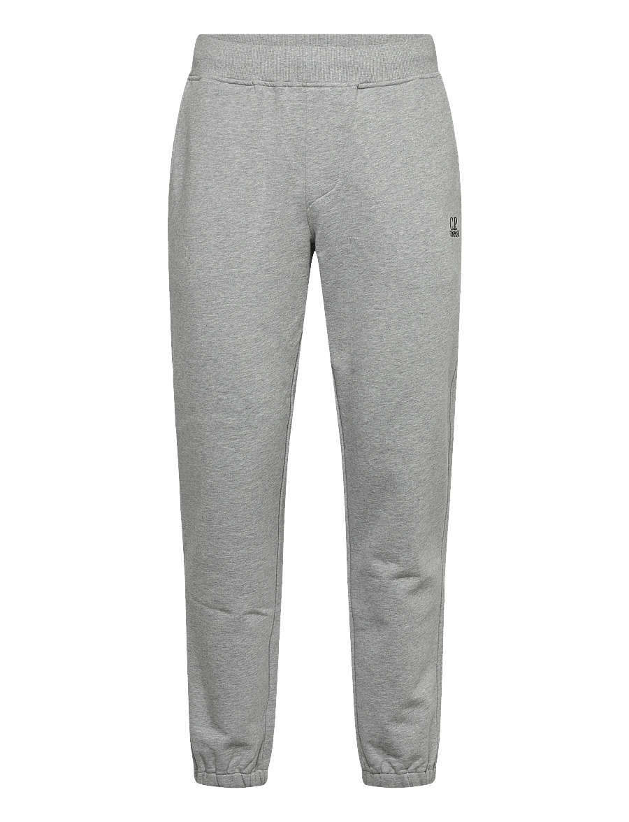 C.P. Company - Logo Embroidered Track Pants - underdele - grey melange - 1