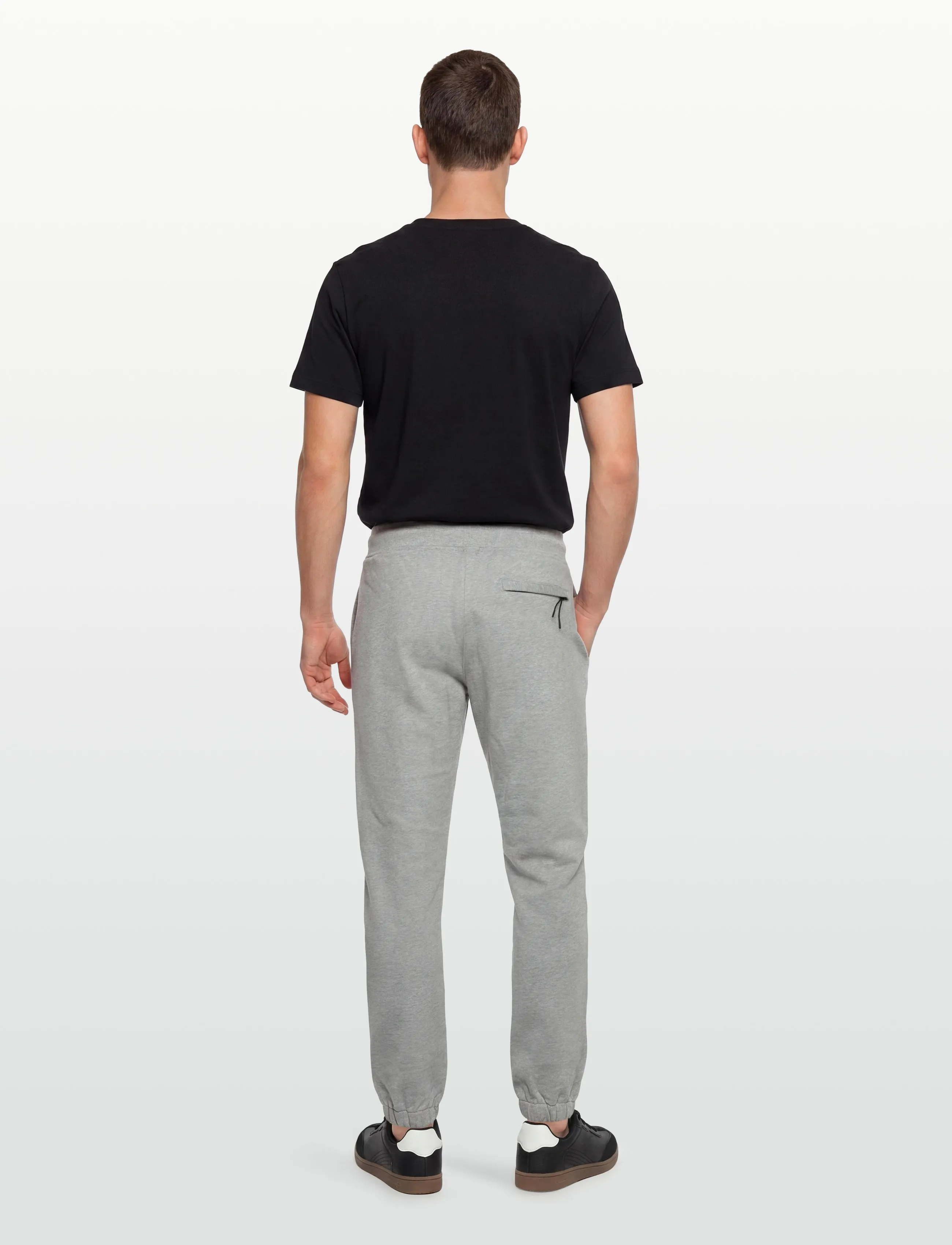 C.P. Company - Logo Embroidered Track Pants - bottoms - grey melange - 4