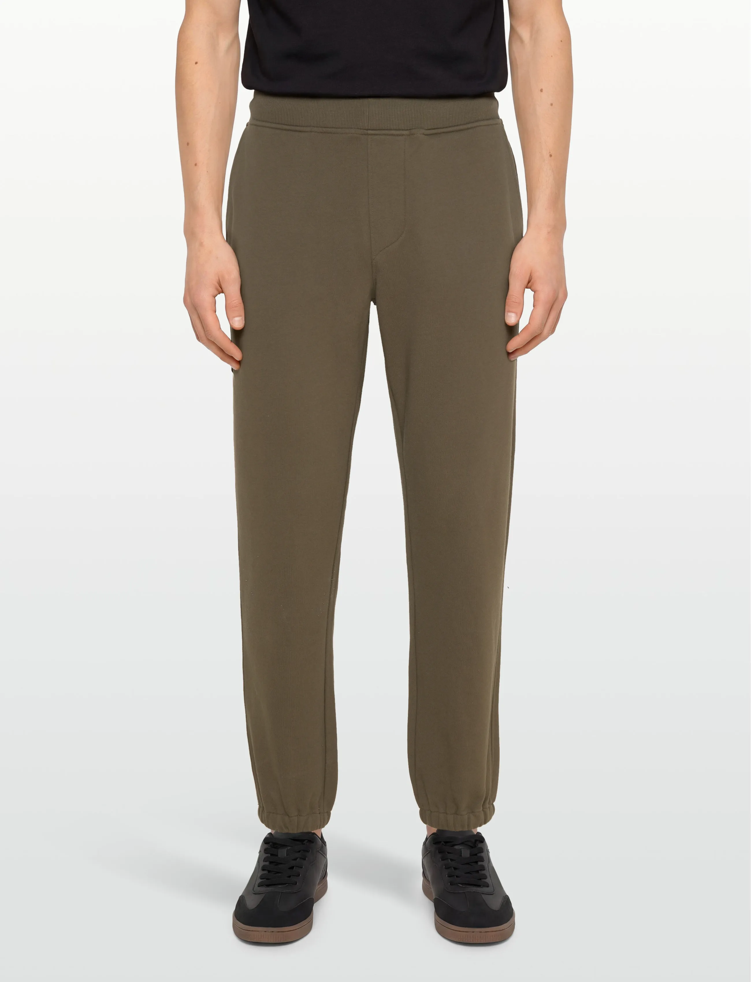 C.P. Company - Logo Embroidered Track Pants - bottoms - ivy green - 3