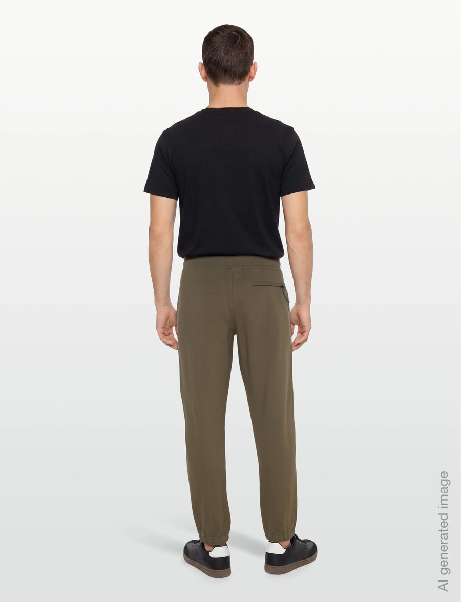 C.P. Company - Logo Embroidered Track Pants - püksid - ivy green - 4