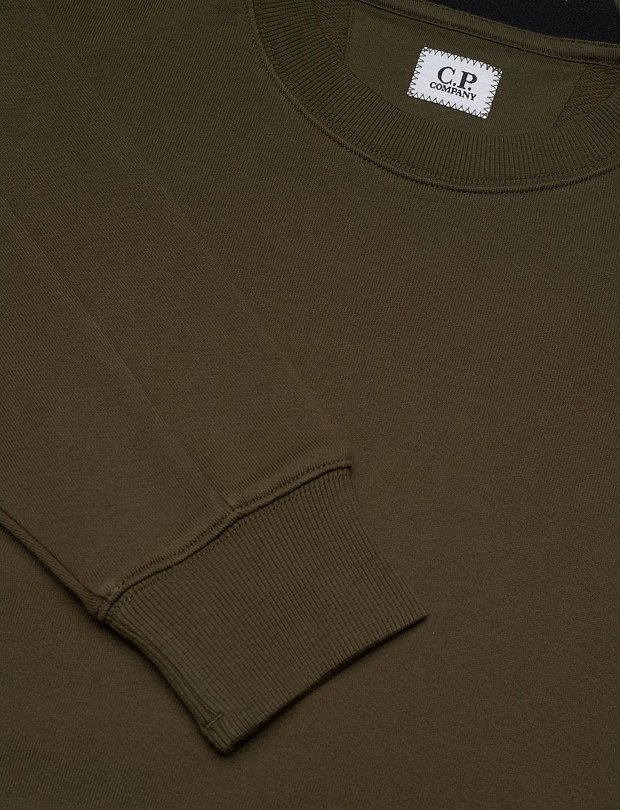 C.P. Company - Diagonal Raised Sweatshirt - sweatshirts - ivy green - 2