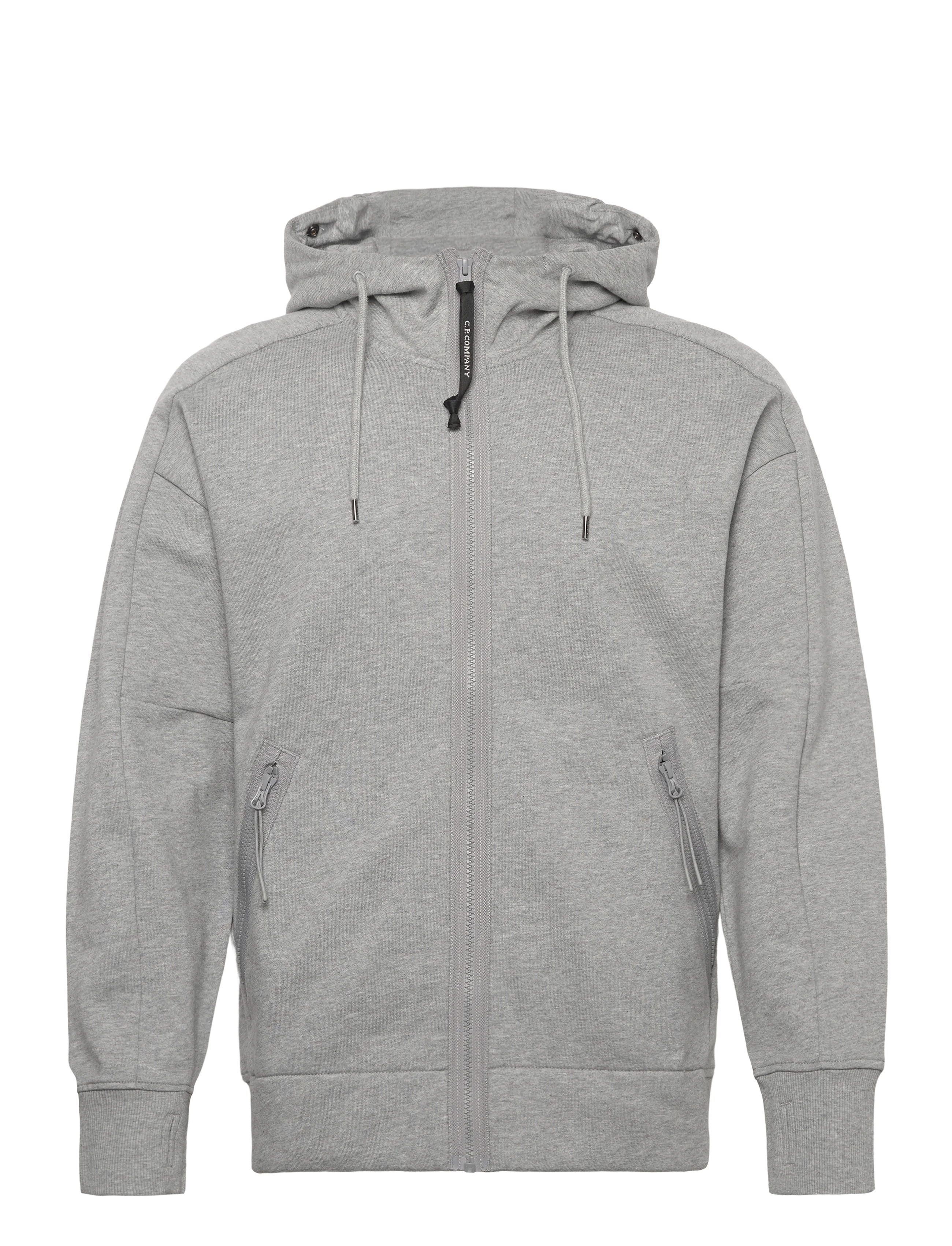 C.P. COMPANY Raised Fleece Goggle Zipped Hoodie Grau - M - Herren