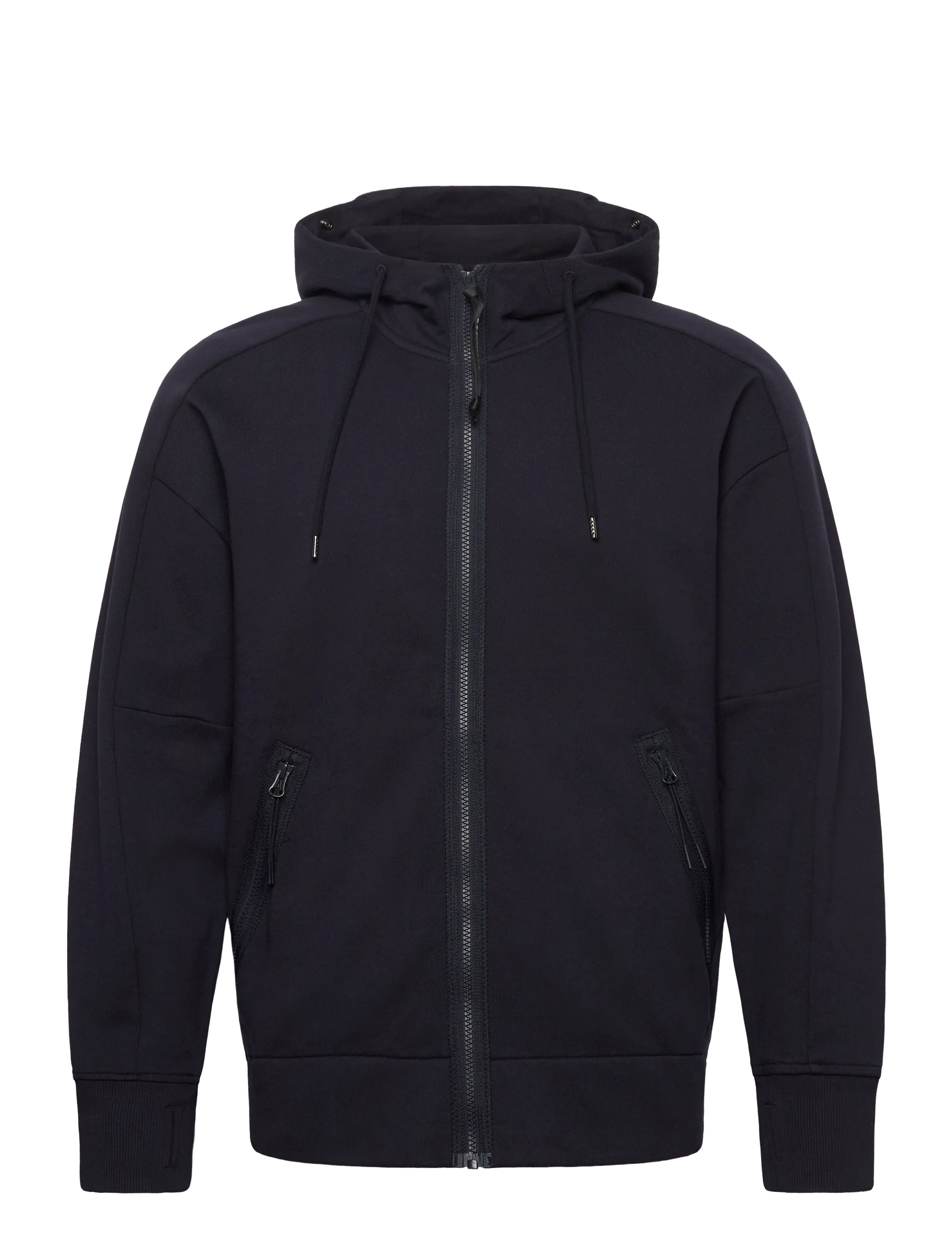 C.P. Company RAISED FLEECE GOGGLE ZIPPED HOODIE - Riided - TOTAL ECLIPSE / navy