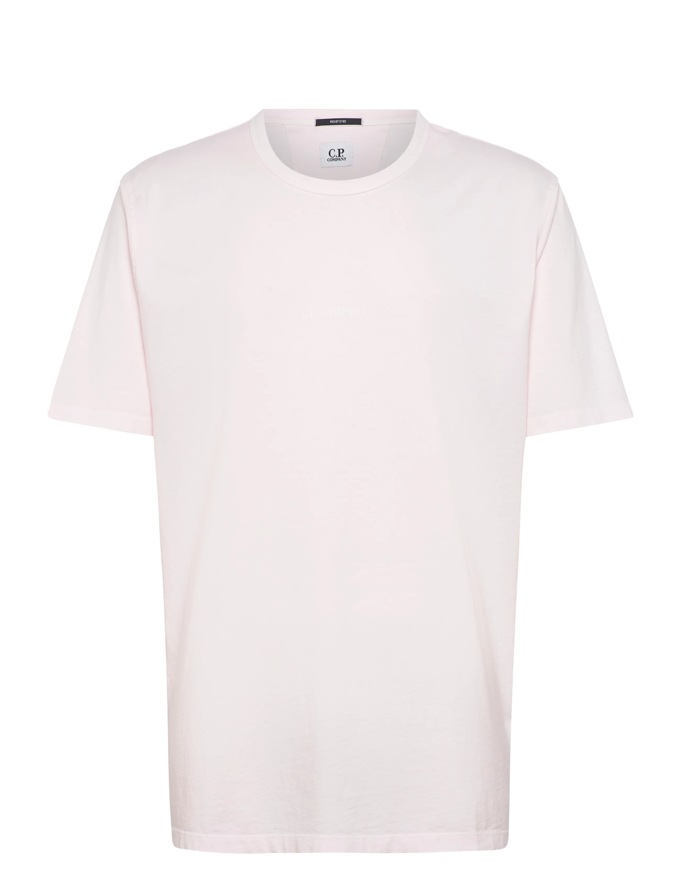 C.P. COMPANY Jersey 24/1 Resist Dyed T-Shirt Pink - XL - Herren