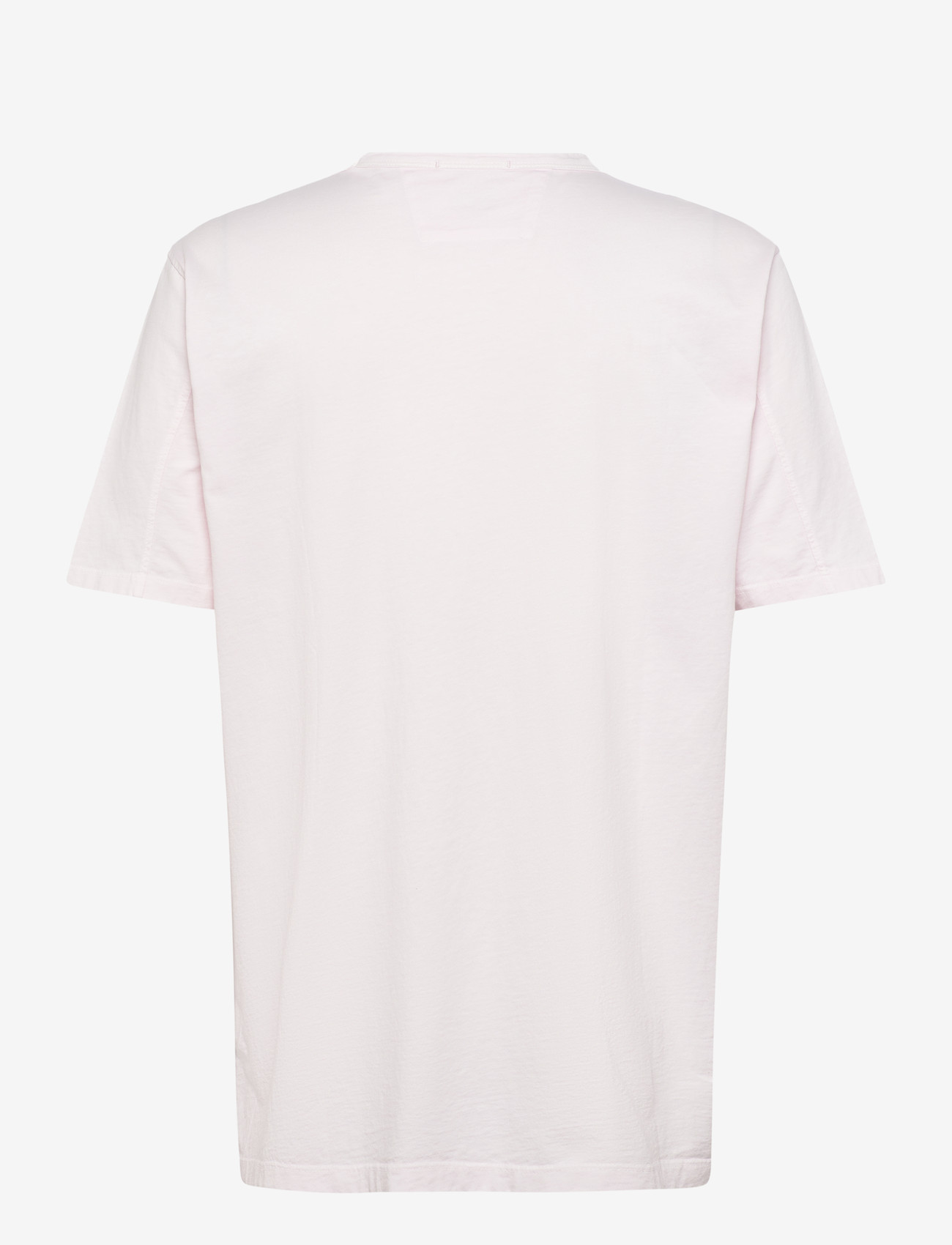 C.P. Company - Jersey 24/1 Resist Dyed T-shirt - kortærmede t-shirts - heavenly pink - 1