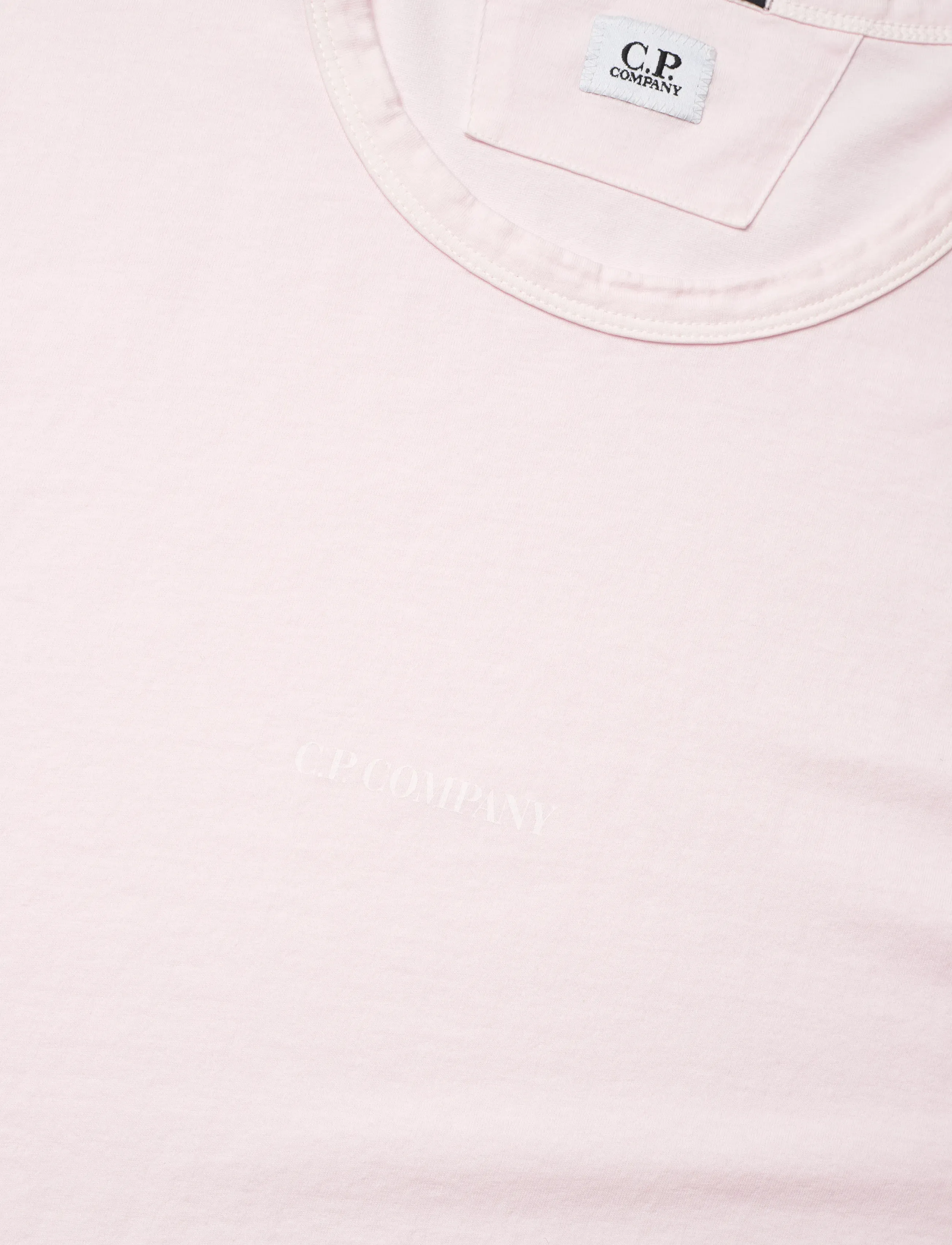 C.P. Company - Jersey 24/1 Resist Dyed T-shirt - korte mouwen - heavenly pink - 2